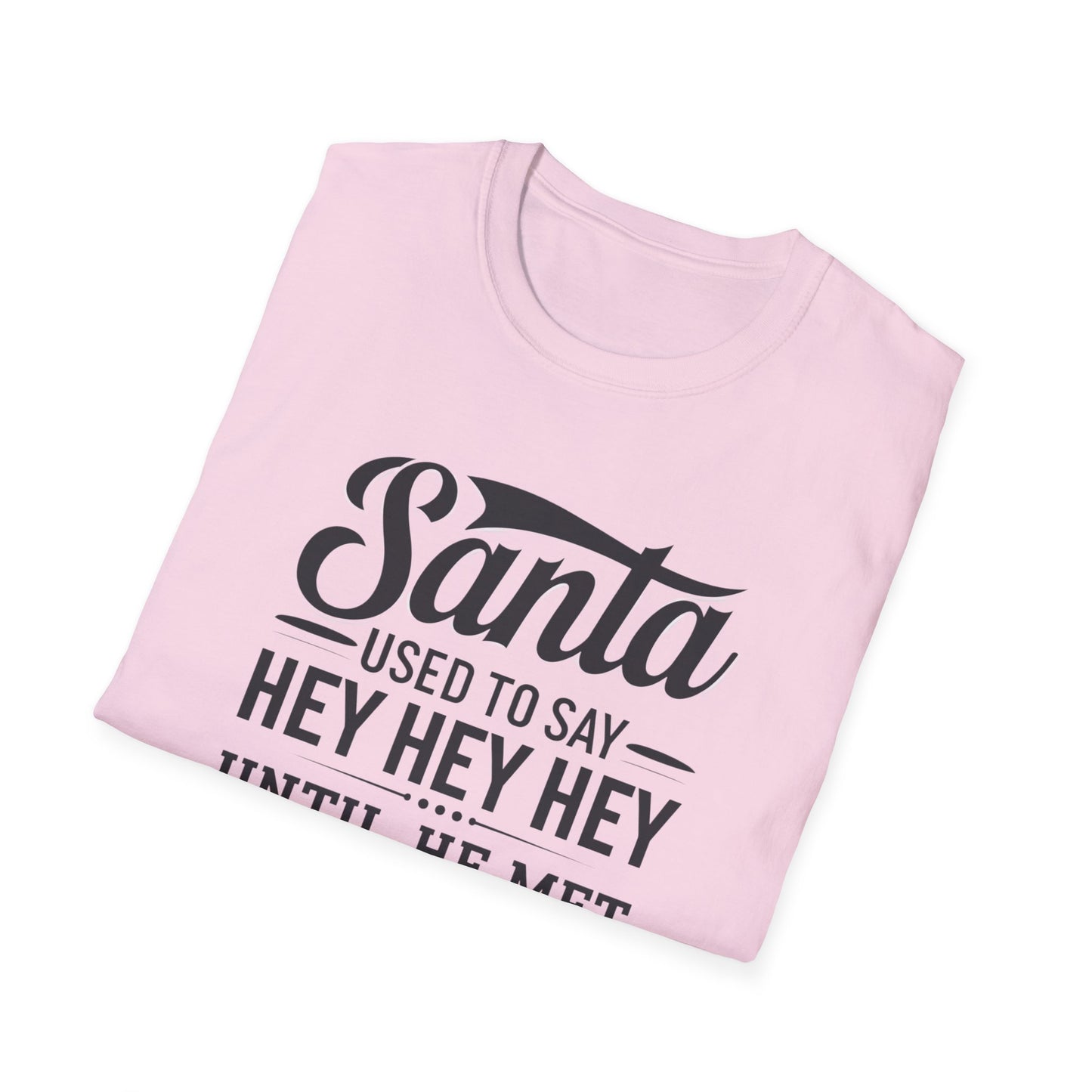 Funny Santa T-Shirt for Christmas, Holiday Shirt, Unisex Graphic Tee, Gift for Mom, Family Gathering Tee, Fun Holiday Apparel
