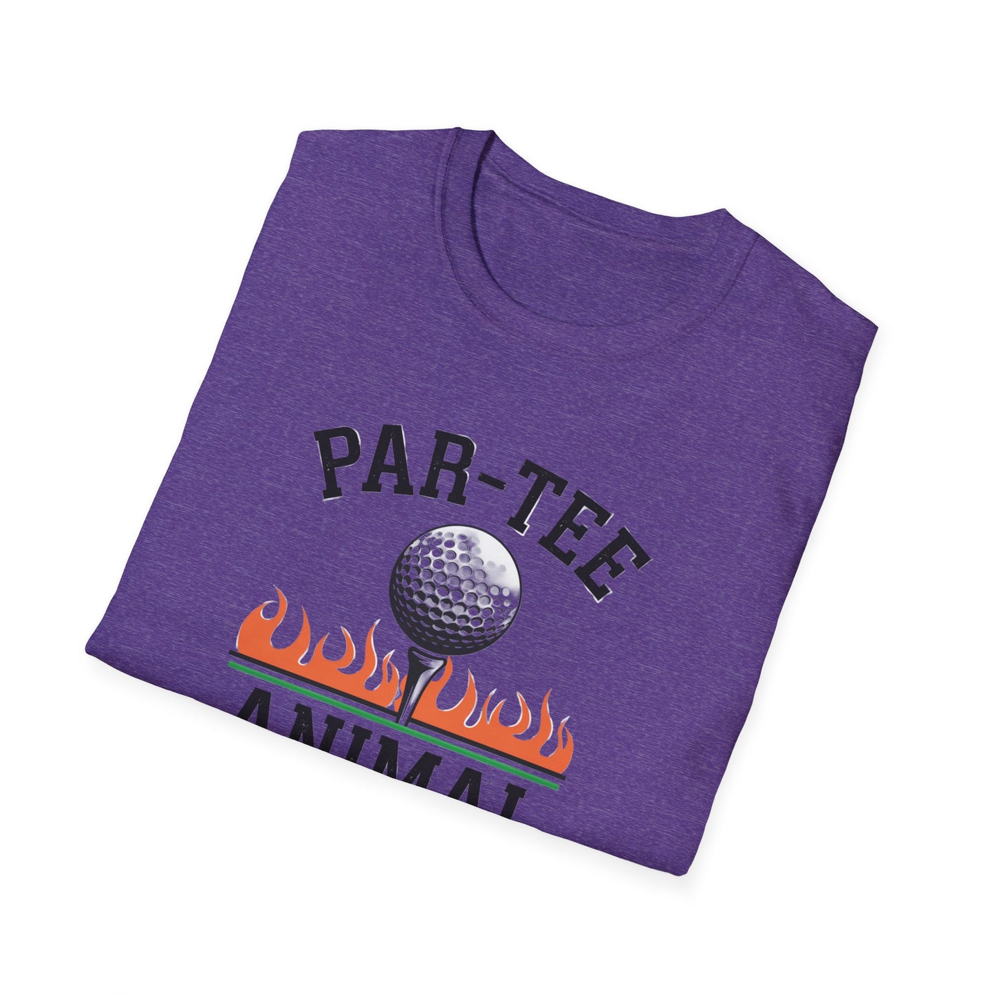 Par-Tee Animal Unisex Softstyle T-Shirt - Fun Golf Tee for Golf Lovers