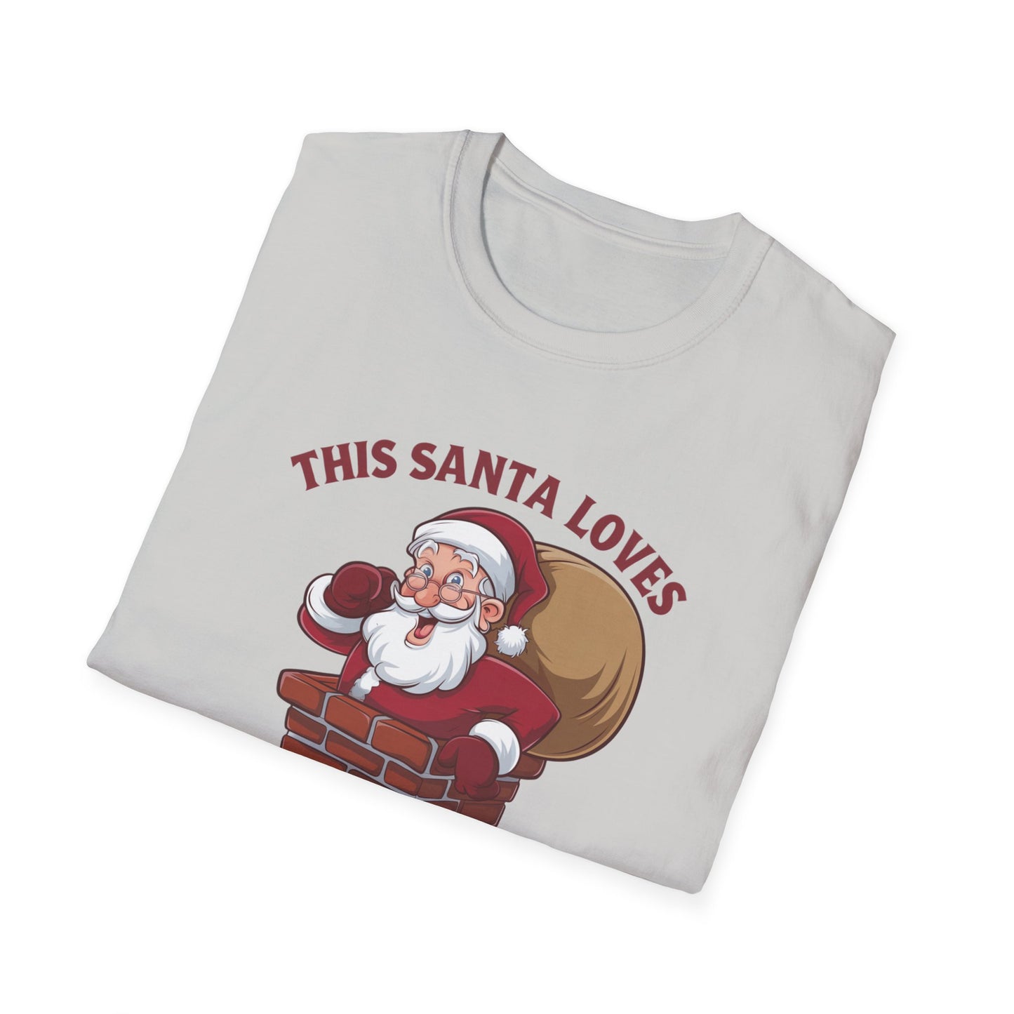 Funny Christmas Santa T-Shirt, Holiday Tee, Unisex Shirt, Christmas Gift, Humor Apparel, Festive Outfit