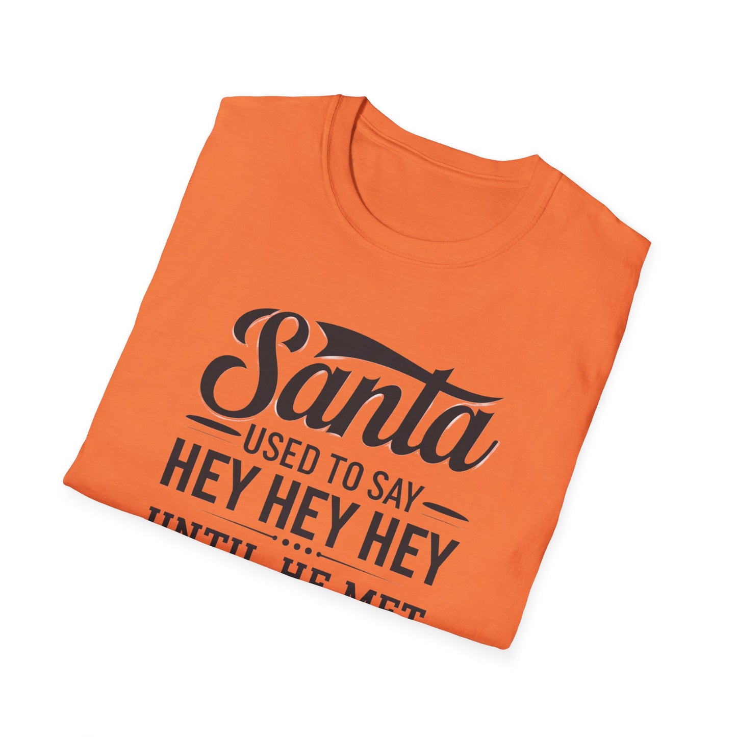 Funny Santa T-Shirt for Christmas, Holiday Shirt, Unisex Graphic Tee, Gift for Mom, Family Gathering Tee, Fun Holiday Apparel
