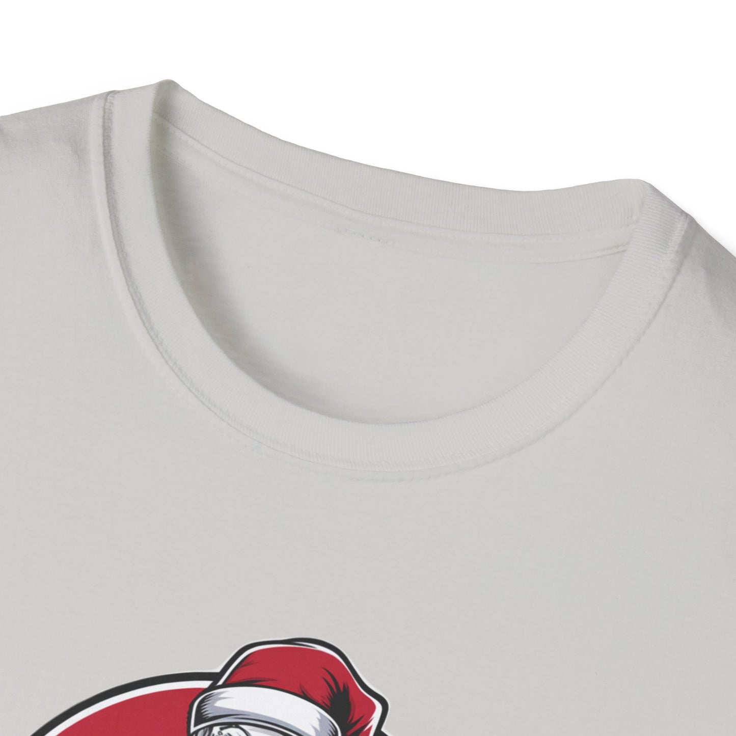 Christmas Muscle Santa Unisex T-Shirt, Holiday Gift, Funny Tee, Santa Outfit, Christmas Apparel