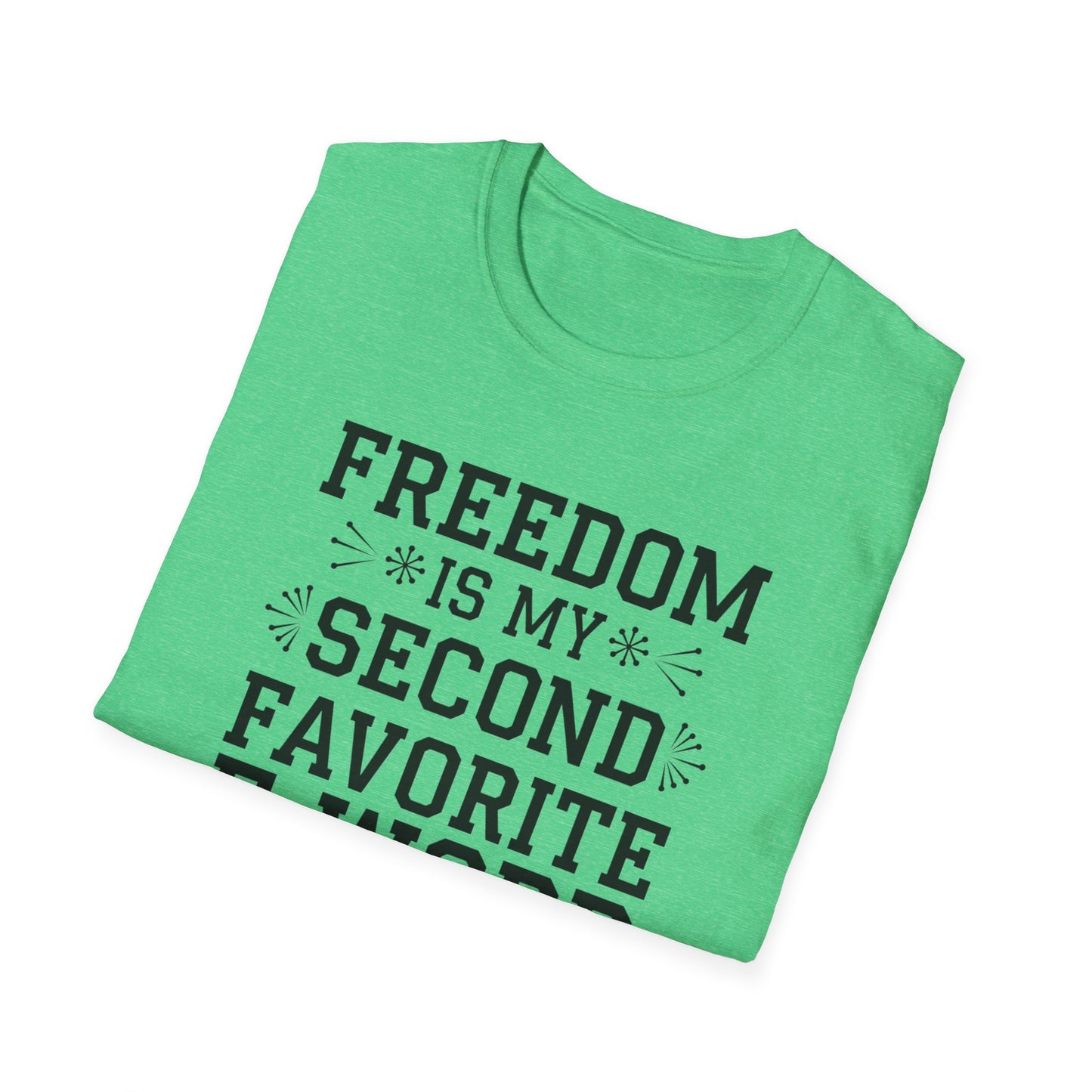 Freedom F-Word Unisex T-Shirt - Perfect for Casual Outings and Holidays