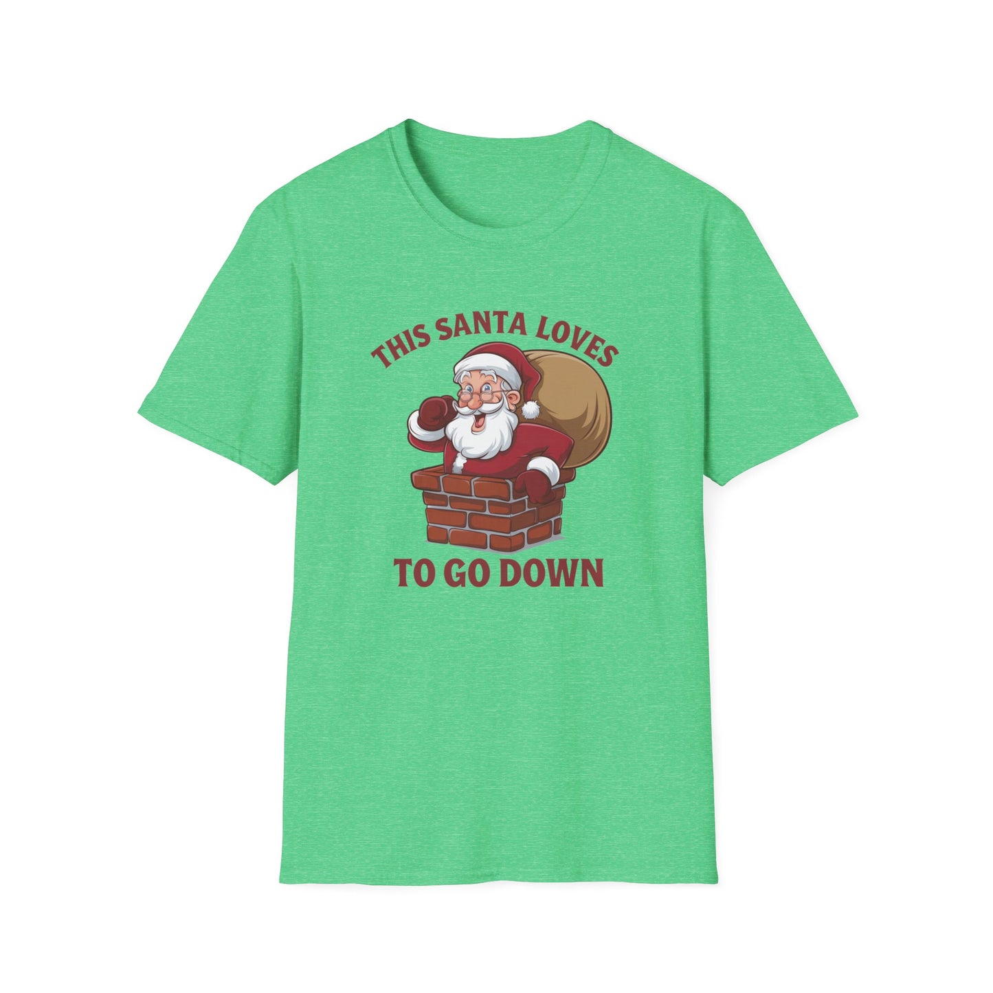 Funny Christmas Santa T-Shirt, Holiday Tee, Unisex Shirt, Christmas Gift, Humor Apparel, Festive Outfit