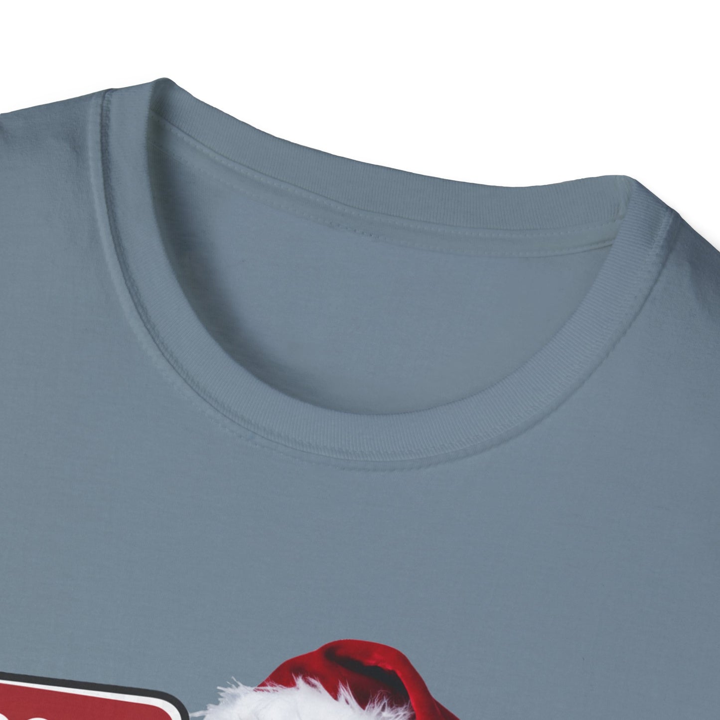 Funny Santa Holiday T-Shirt, Christmas Gift for Adults, Unisex Tee, Humor Shirt, Festive Wear, Winter Apparel
