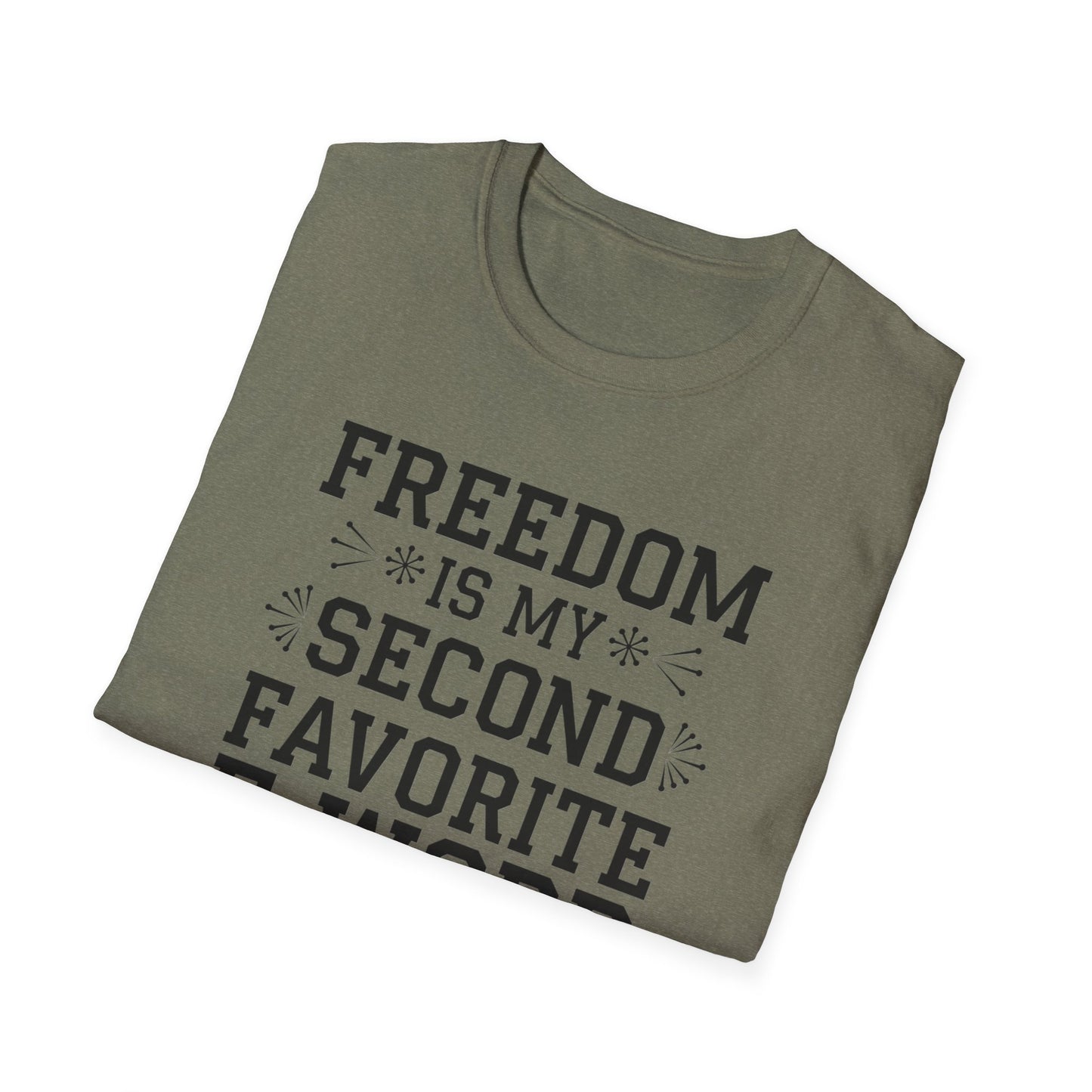 Freedom F-Word Unisex T-Shirt - Perfect for Casual Outings and Holidays