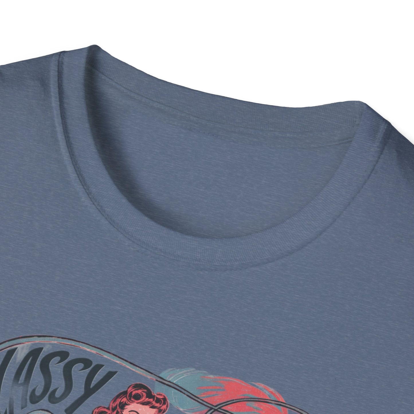 Classy & Badass Unisex T-Shirt, Vintage Chic Tee, Gift for Her, Empowerment Shirt, Casual Wear, Birthday Gift, Feminist Apparel