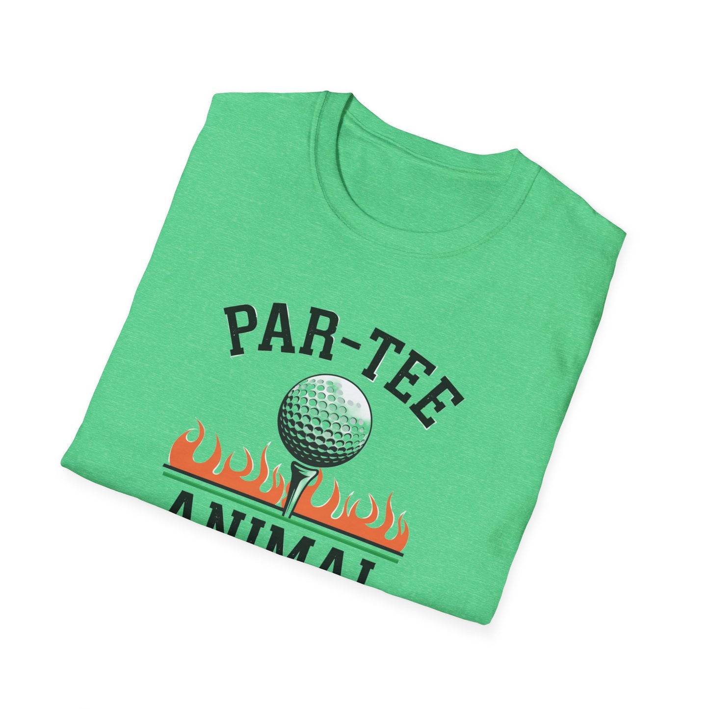 Par-Tee Animal Unisex Softstyle T-Shirt - Fun Golf Tee for Golf Lovers