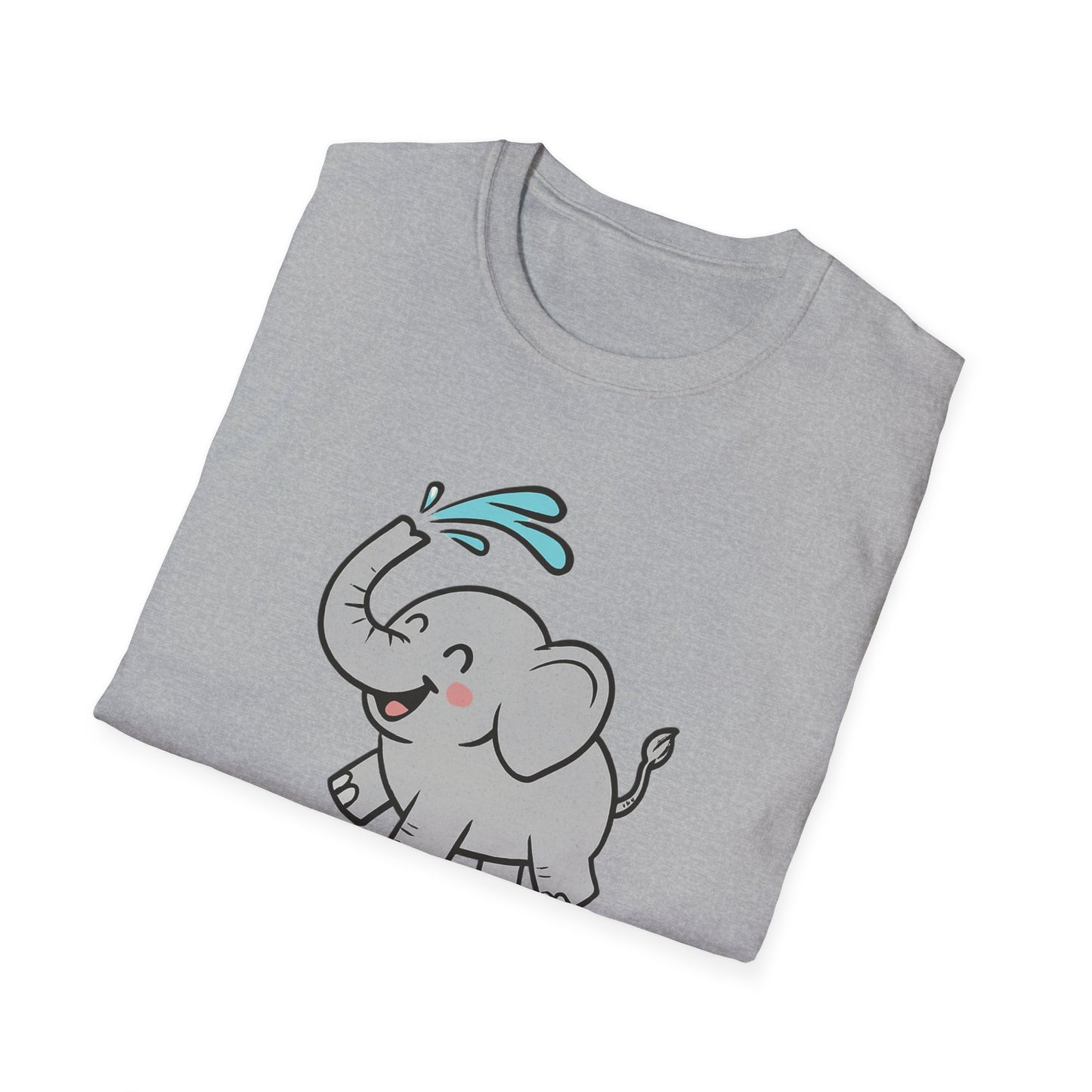 Funny Elephant T-Shirt - Squirter! Tee for Animal Lovers, Gift for Kids, Birthday Party Shirt, Unisex Graphic Tee