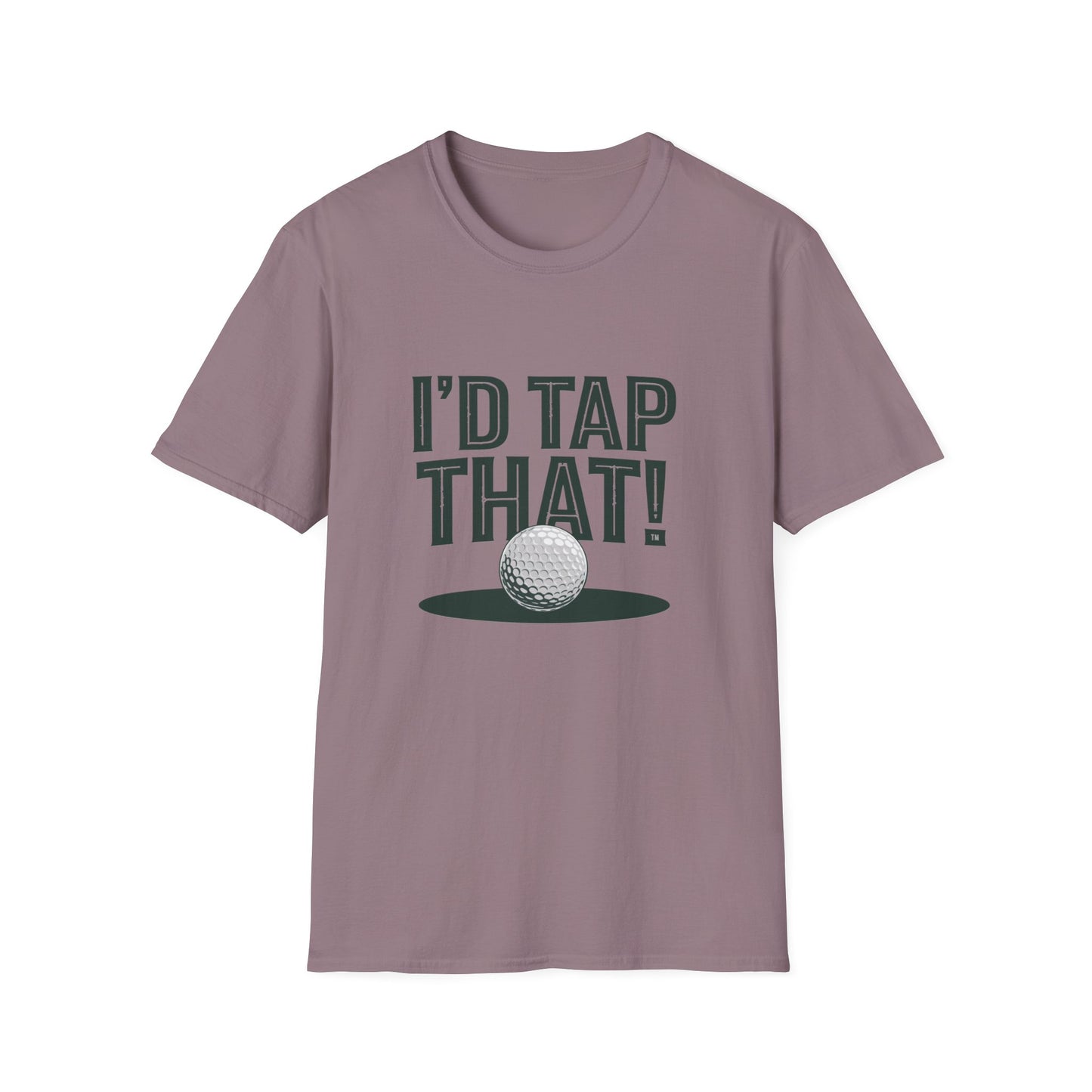 I'd Tap That Golf T-Shirt - Fun Unisex Softstyle Tee for Golf Lovers