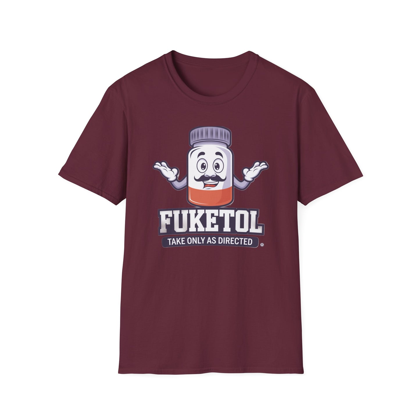 FUKETOL Unisex Softstyle T-Shirt - Fun and Playful Graphic Tee