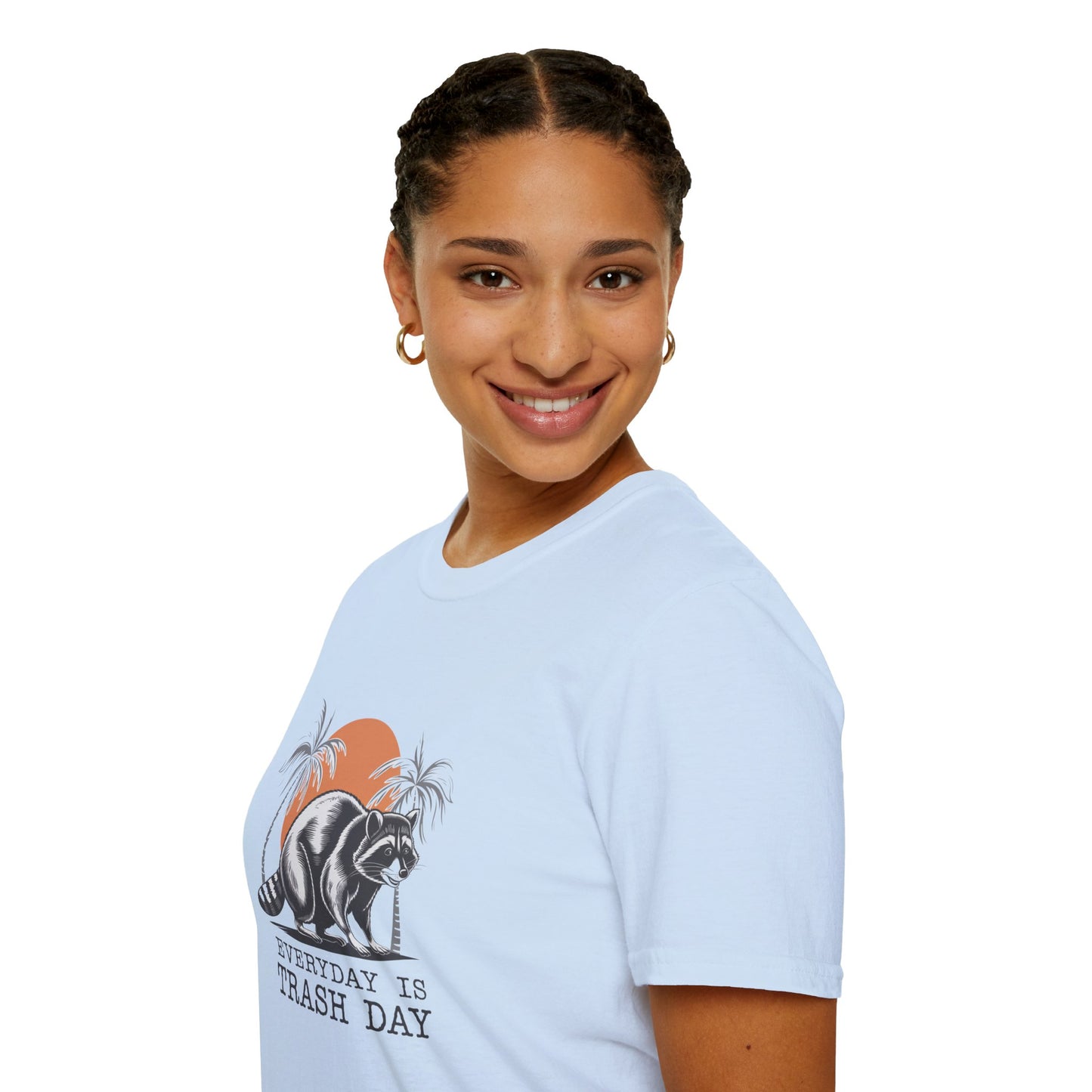 Everyday is Trash Day Unisex Softstyle T-Shirt - Fun Graphic Tee for Casual Wear