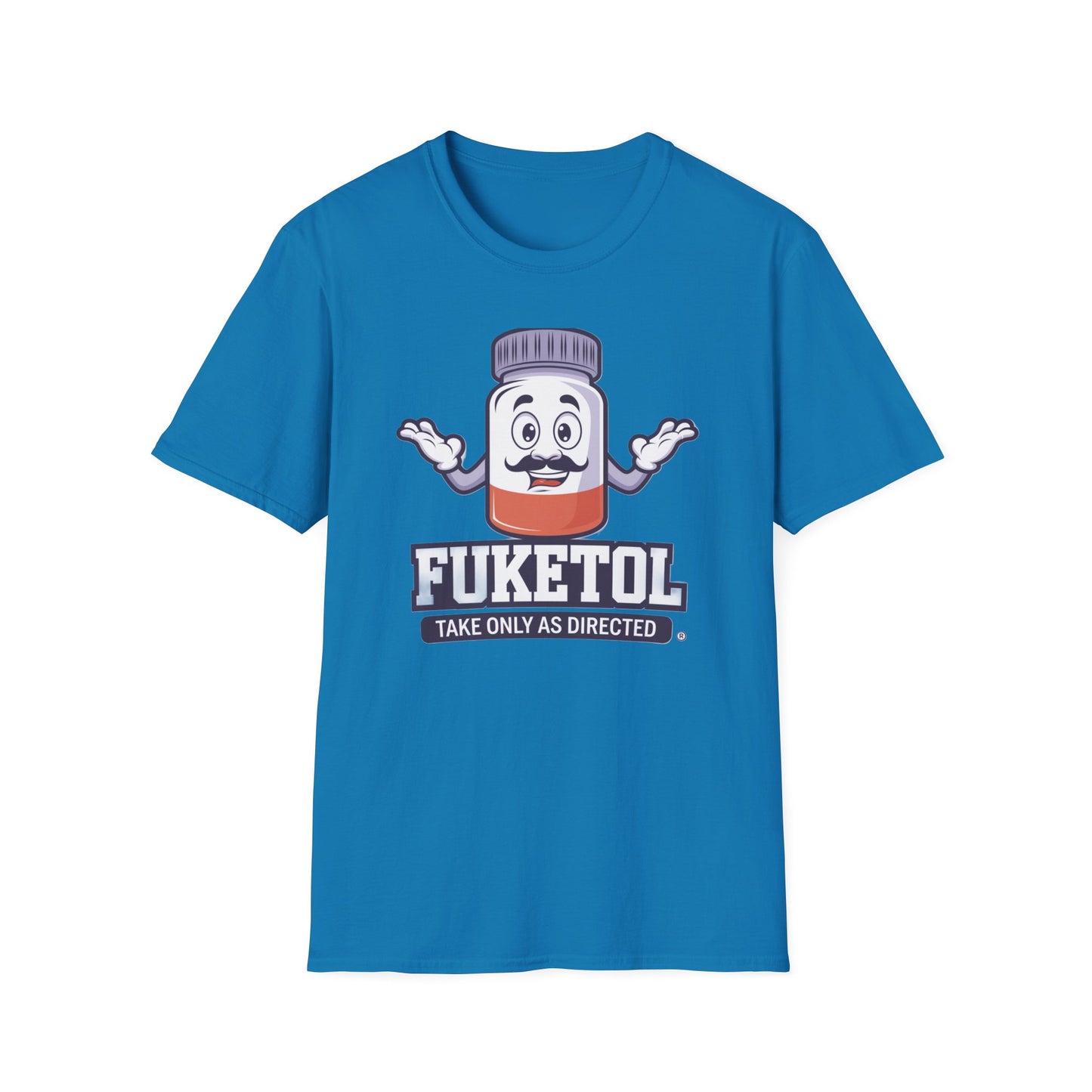 FUKETOL Unisex Softstyle T-Shirt - Fun and Playful Graphic Tee