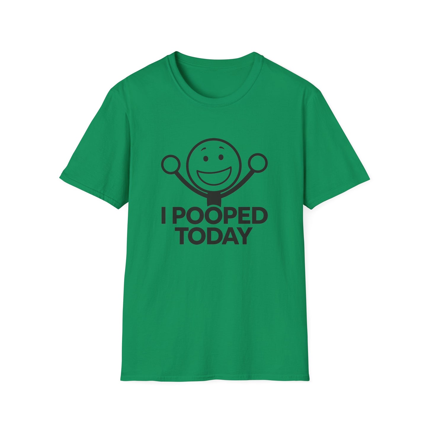 Funny Unisex T-Shirt - 'I Pooped Today' Humor Tee