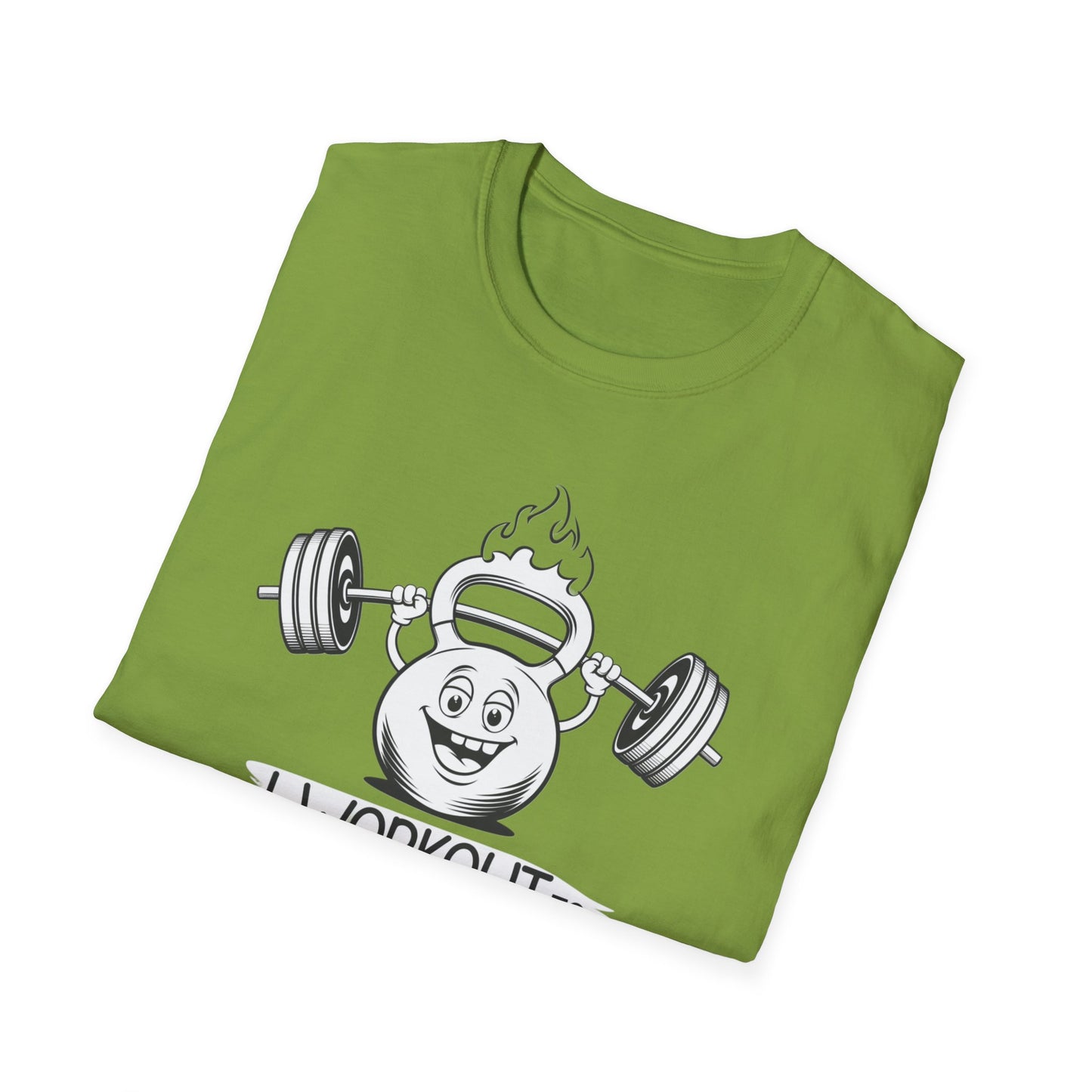 Funny Workout T-Shirt - I Workout to Burn Off the Crazy