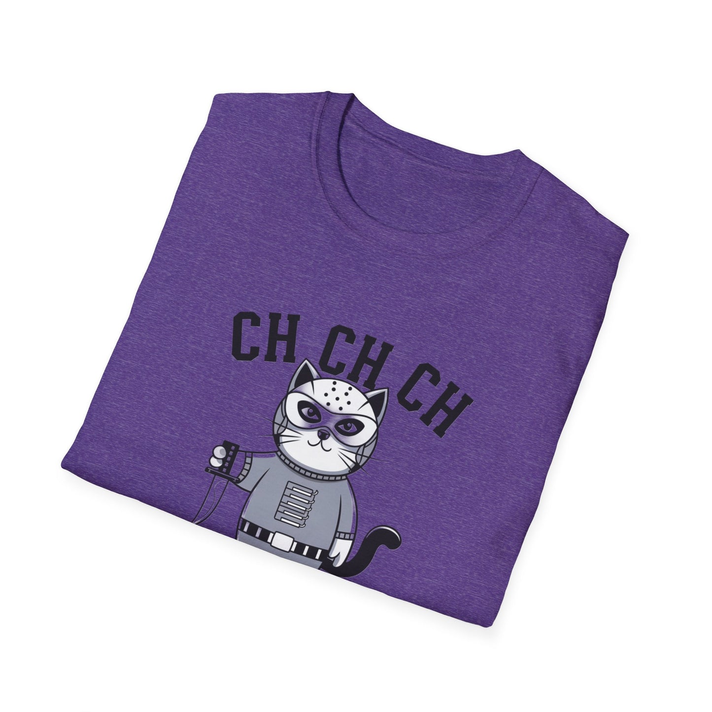 Funny Cat Graphic Tee, Unisex T-Shirt, Cute Cat Lover Gift, Pet Enthusiast Apparel, Meow Meow Meow Shirt