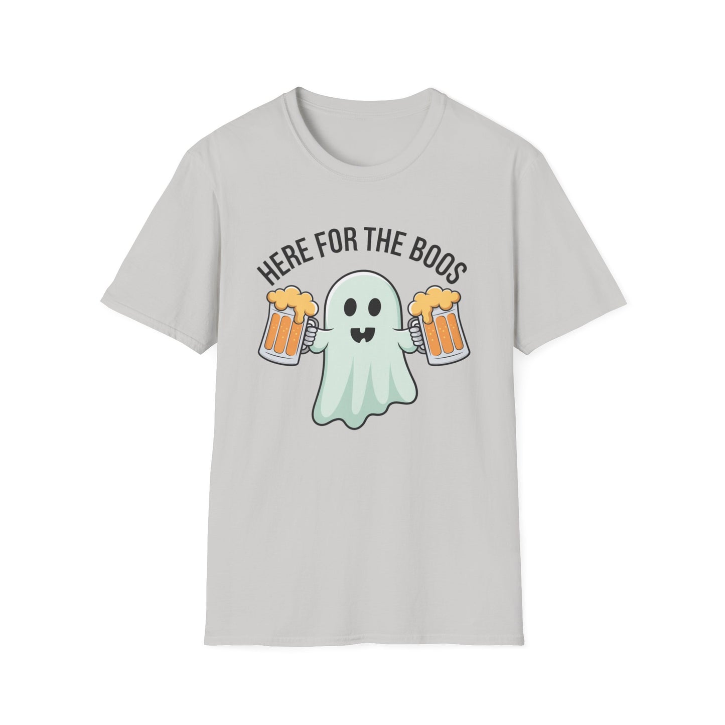 Ghostly Humor Unisex T-Shirt - Perfect for Halloween, Casual Outings, and Party Vibes, Fun Apparel, Spooky Season Tee, Gift for Friends