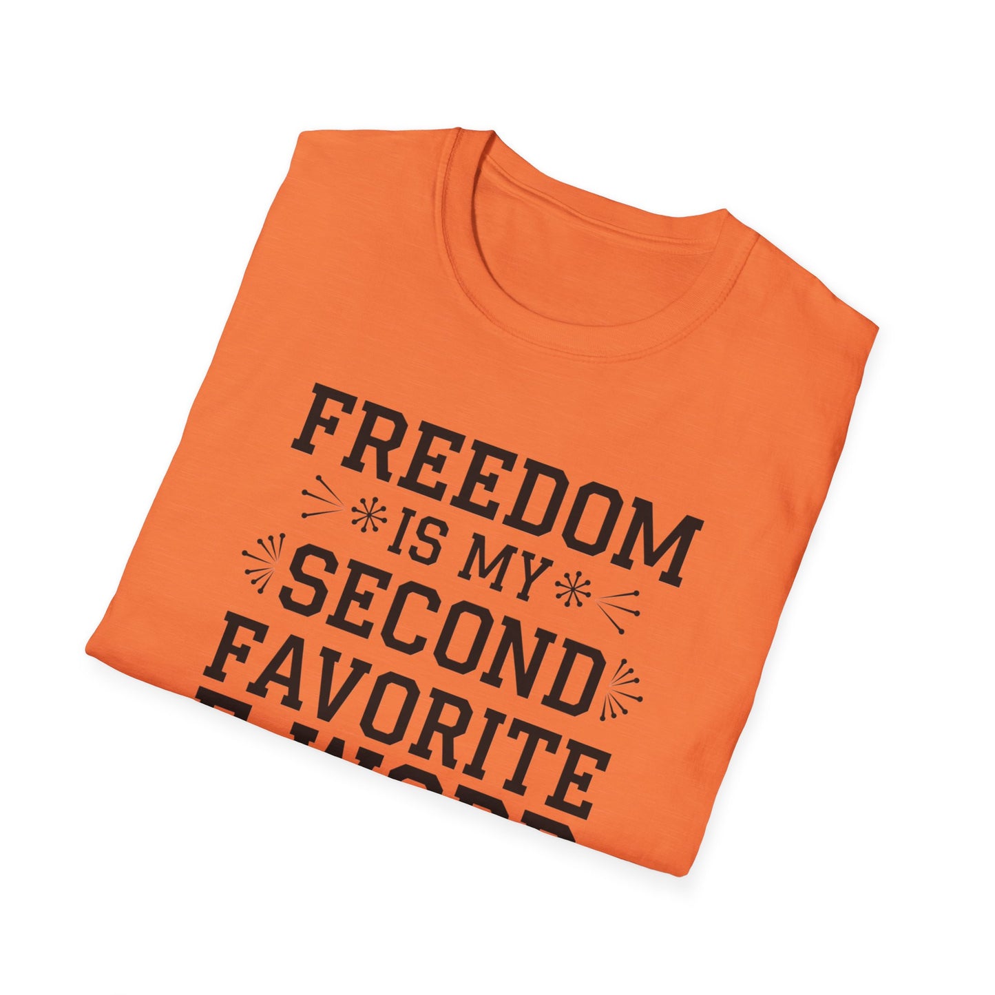 Freedom F-Word Unisex T-Shirt - Perfect for Casual Outings and Holidays