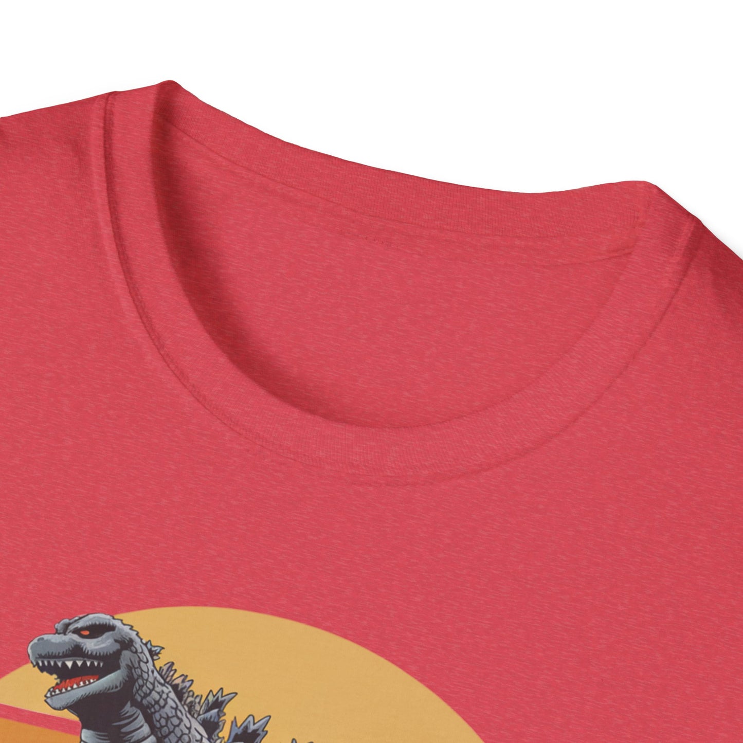 Dadzilla Tee - Unisex Softstyle T-Shirt for Dad Enthusiasts Fathers Day Gift
