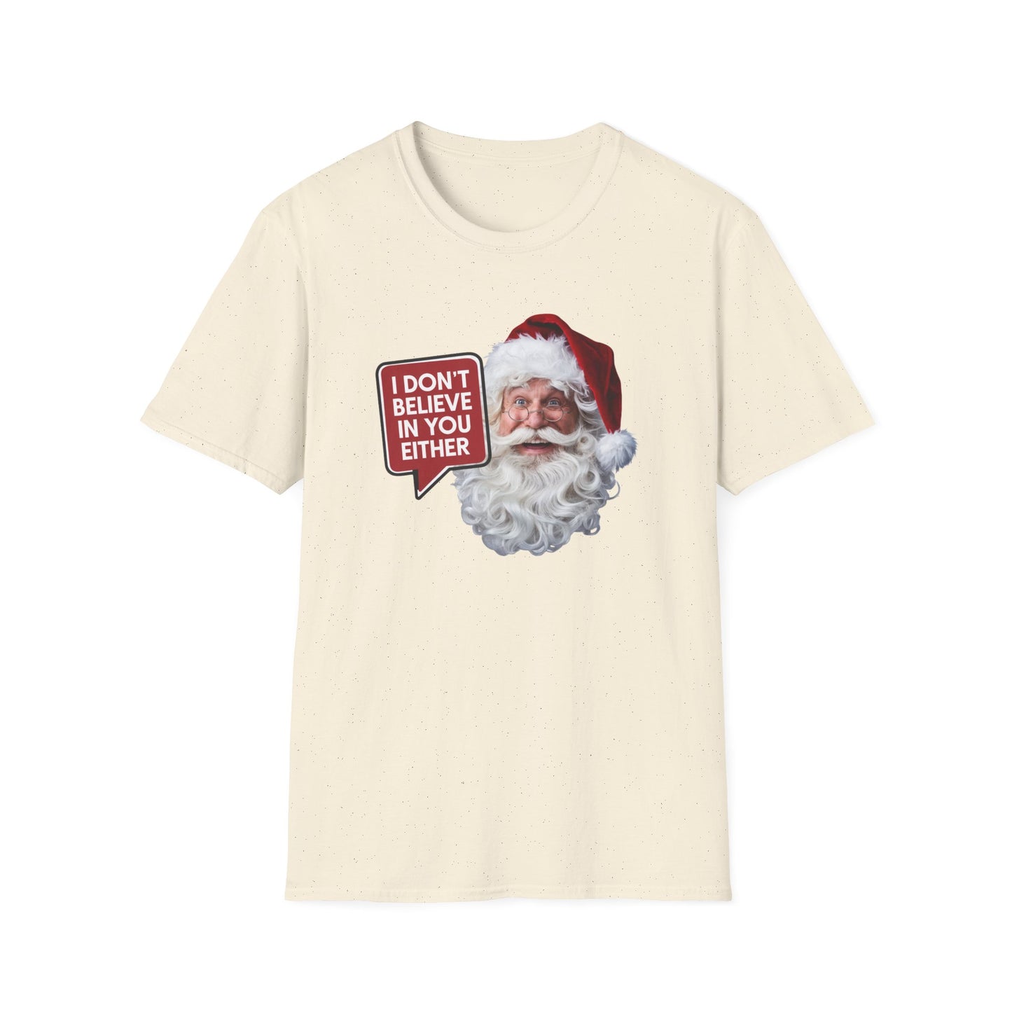 Funny Santa Holiday T-Shirt, Christmas Gift for Adults, Unisex Tee, Humor Shirt, Festive Wear, Winter Apparel