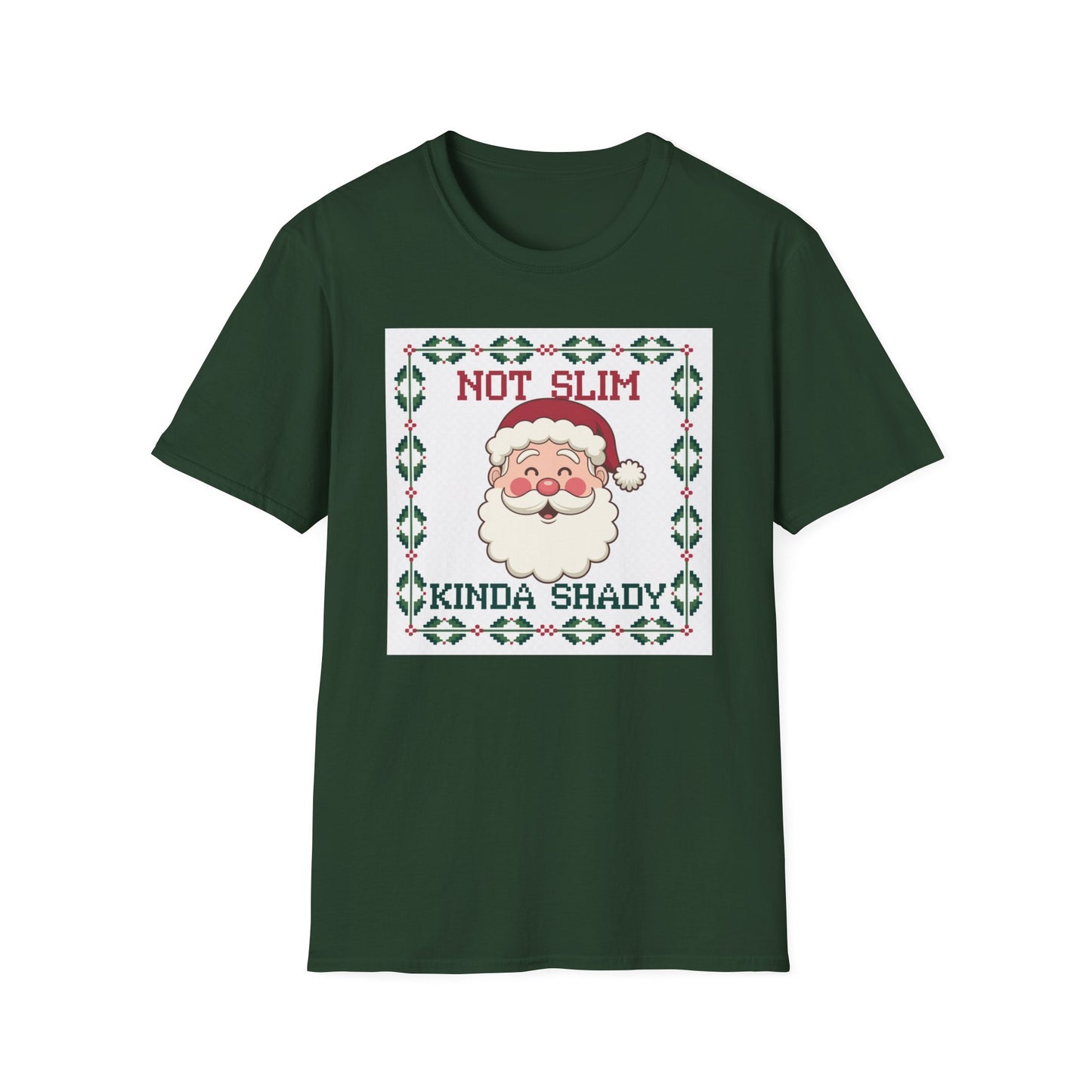 Funny Christmas T-Shirt, Holiday Humor Tee, Santa Claus Apparel, Unisex Gift, Festive Shirt, Party Wear