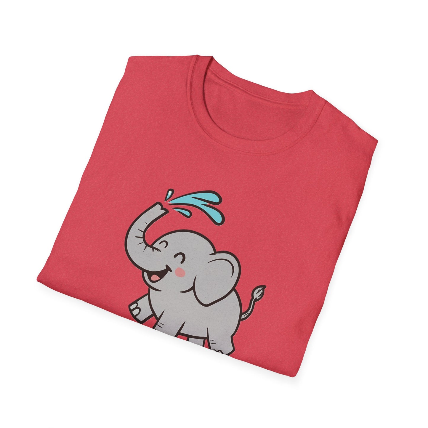 Funny Elephant T-Shirt - Squirter! Tee for Animal Lovers, Gift for Kids, Birthday Party Shirt, Unisex Graphic Tee