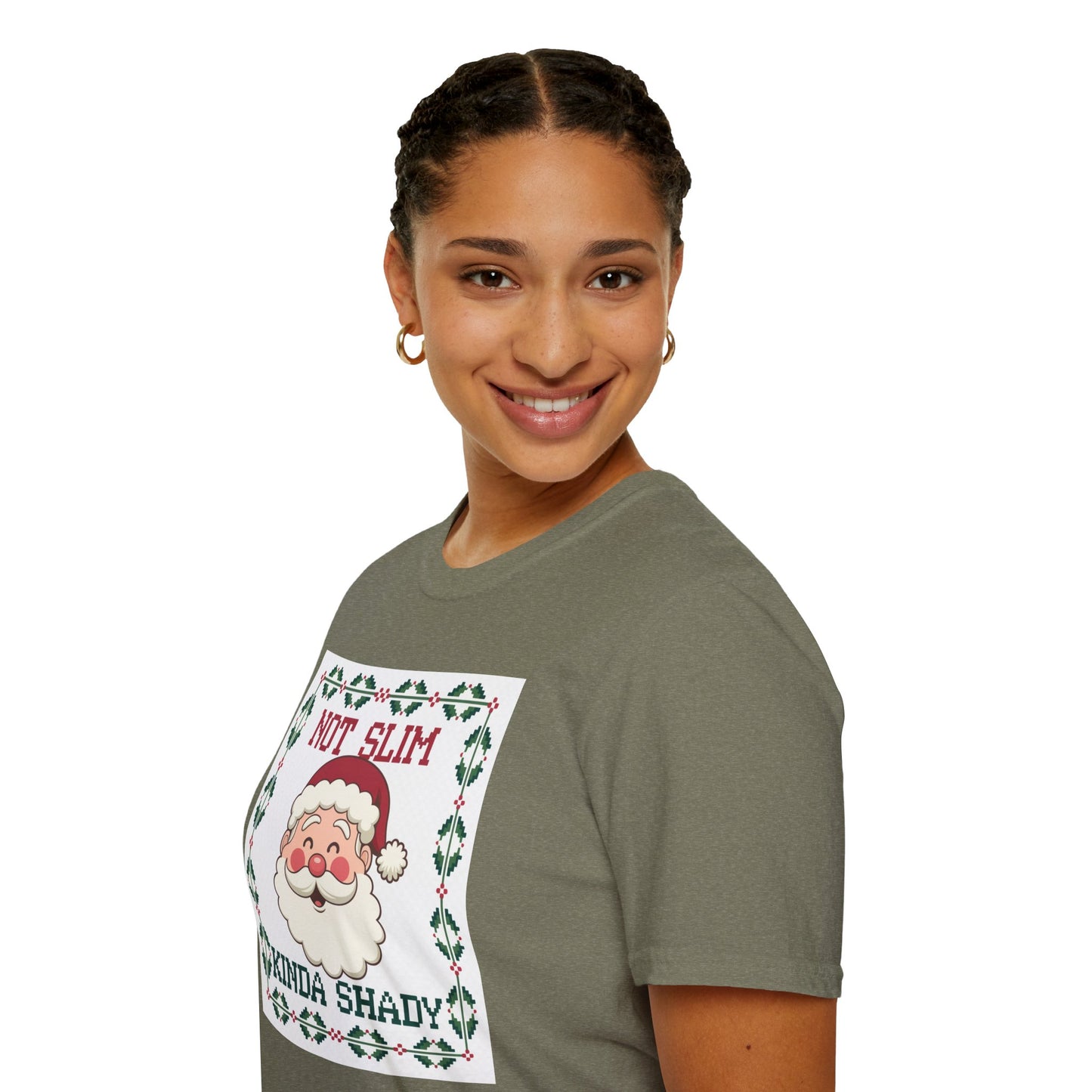 Funny Christmas T-Shirt, Holiday Humor Tee, Santa Claus Apparel, Unisex Gift, Festive Shirt, Party Wear