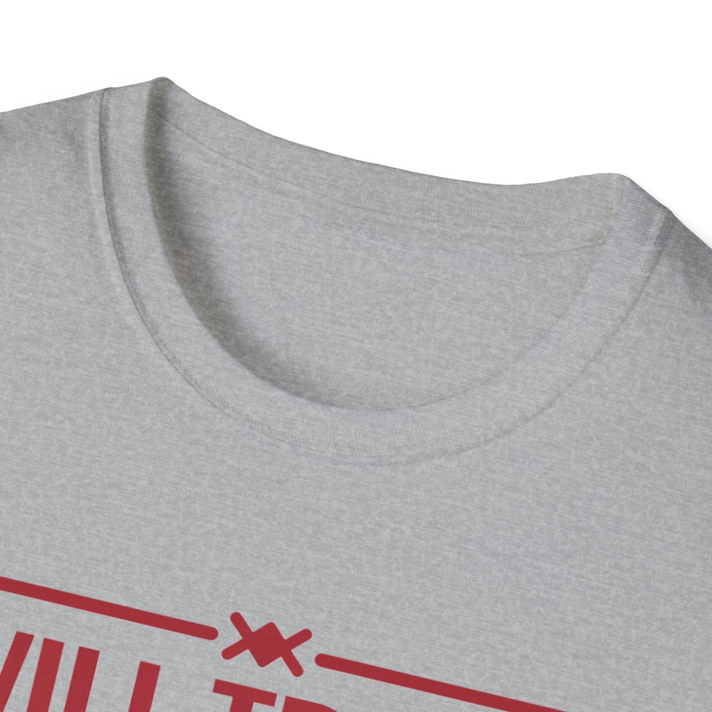 Will Trade Wife for Presents Unisex Softstyle T-Shirt | Funny Gift for Husband, Wife Swap Humor, Anniversary, Valentines