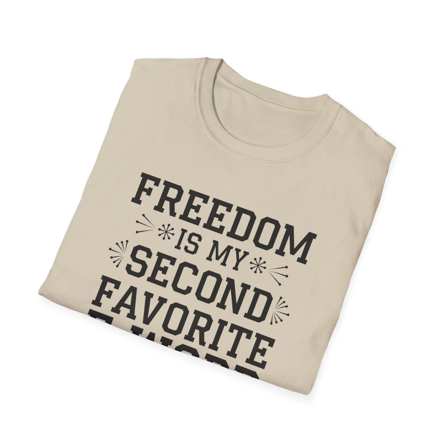 Freedom F-Word Unisex T-Shirt - Perfect for Casual Outings and Holidays