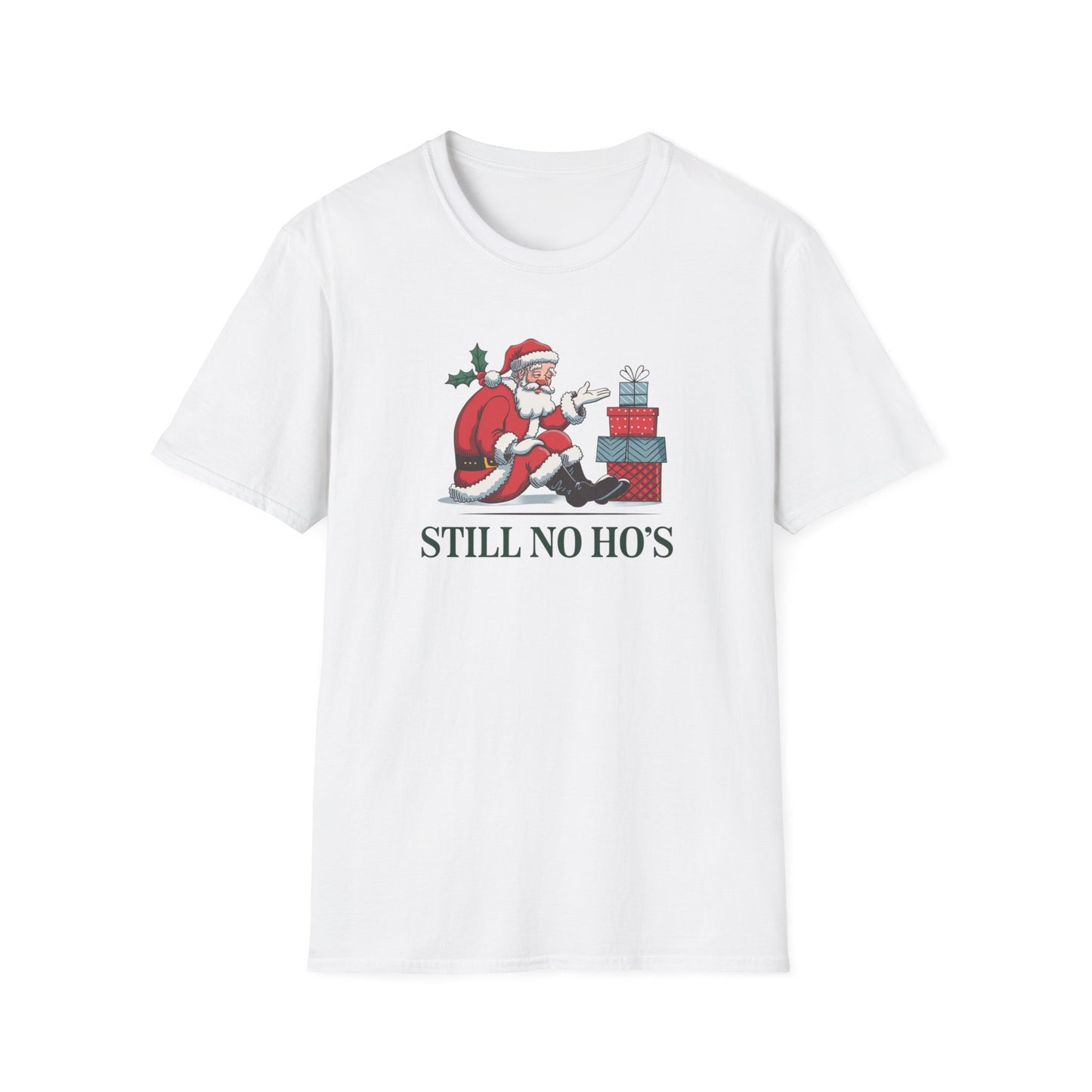 Funny Christmas T-Shirt, Santa Humor Tee, Holiday Gift, Unisex Top, Ugly Sweater Replacement, Christmas Party Shirt