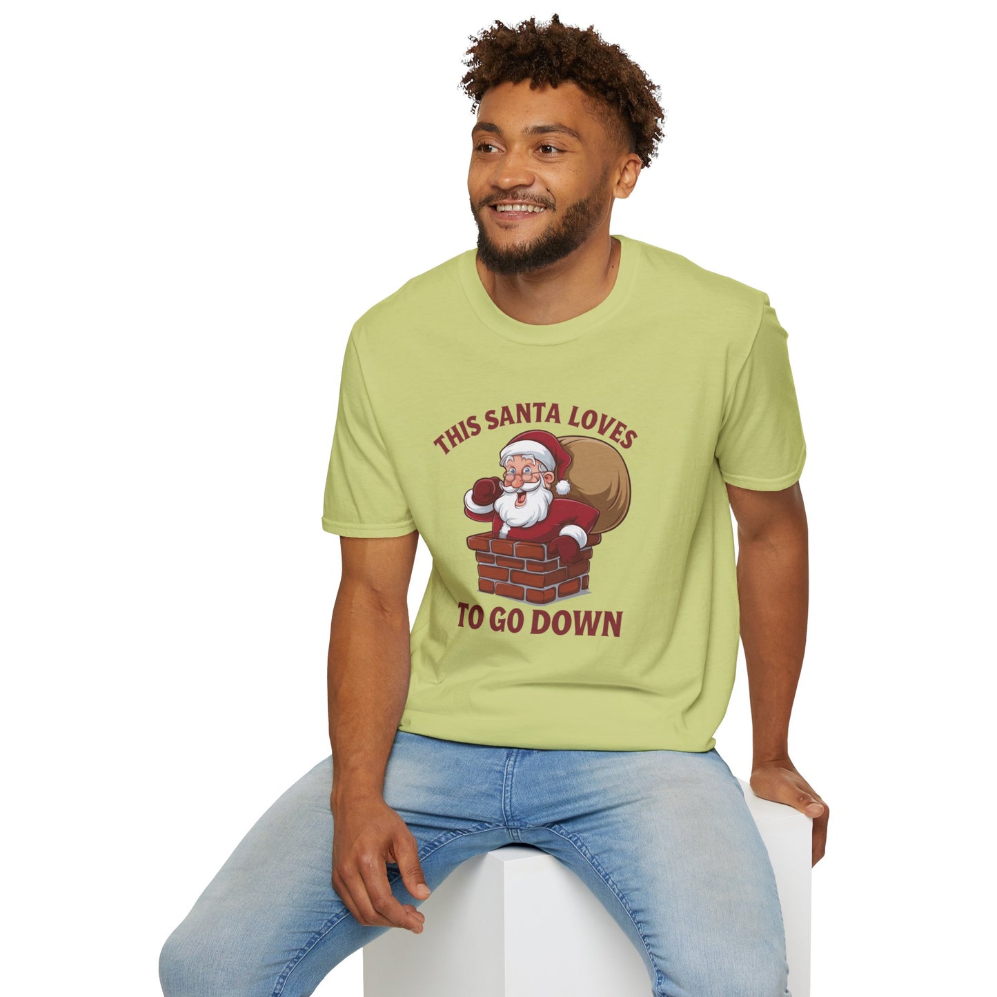 Funny Christmas Santa T-Shirt, Holiday Tee, Unisex Shirt, Christmas Gift, Humor Apparel, Festive Outfit
