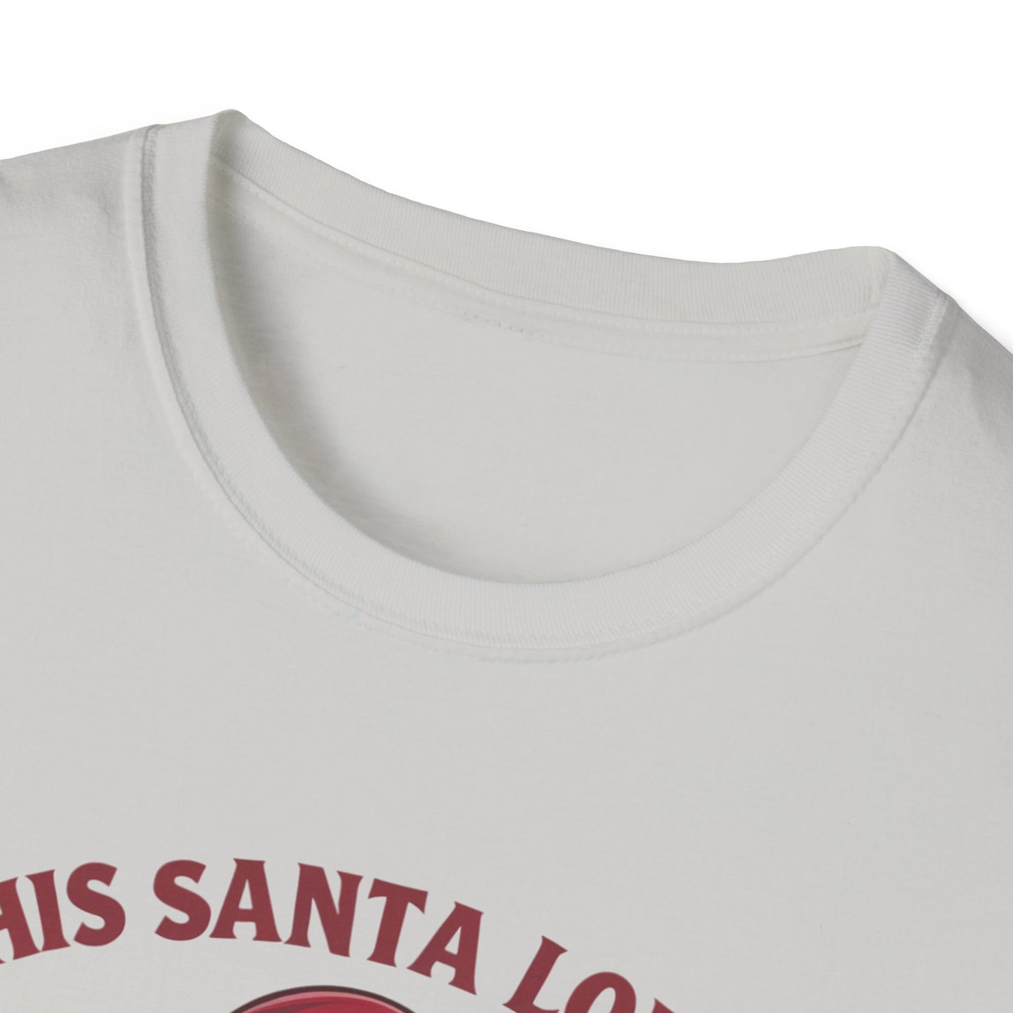 Funny Christmas Santa T-Shirt, Holiday Tee, Unisex Shirt, Christmas Gift, Humor Apparel, Festive Outfit