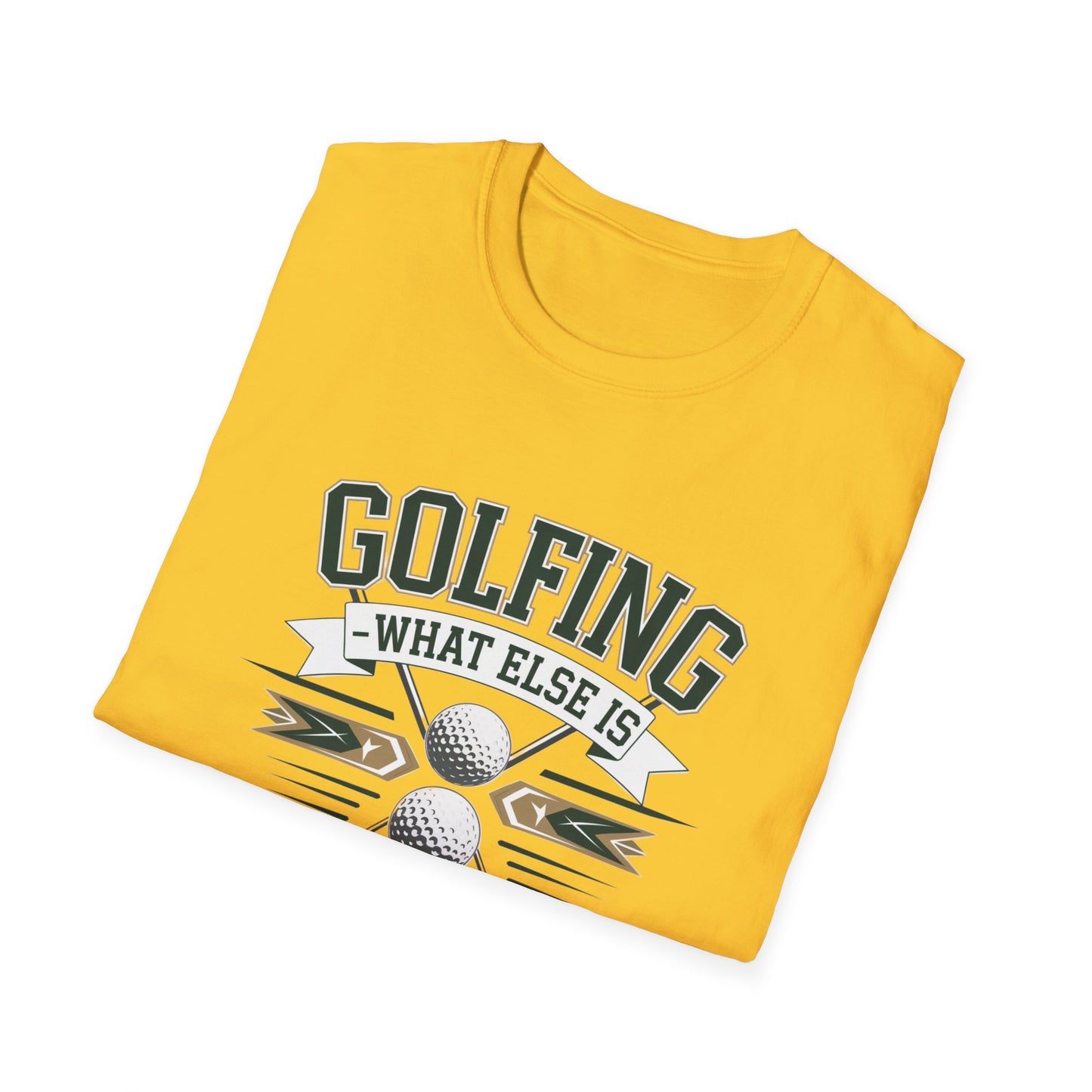 Golfing Theme Softstyle T-Shirt – Perfect for Golf Lovers!
