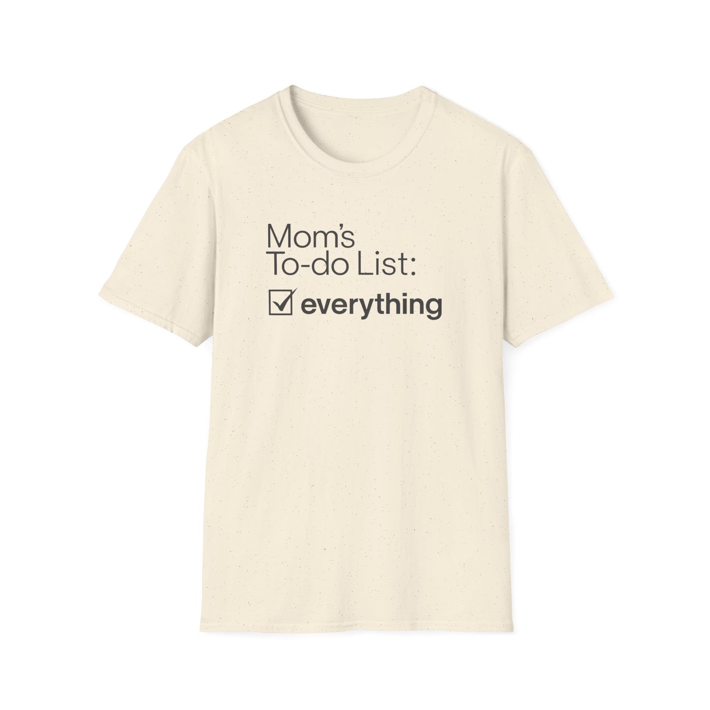 Mom's To-Do List T-Shirt, Funny Gift for Moms, Women's Casual Tee, Mother's Day Gift, Everyday Wear, Family Humor Shirt