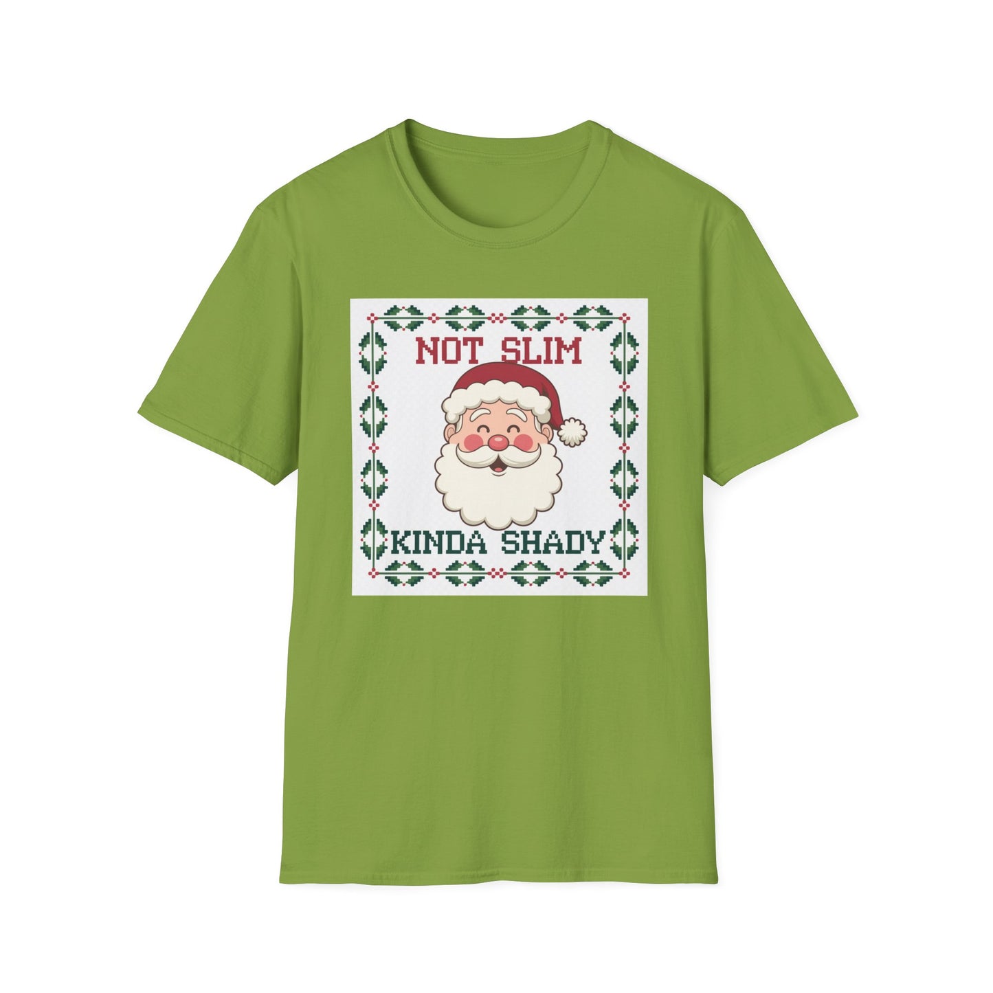 Funny Christmas T-Shirt, Holiday Humor Tee, Santa Claus Apparel, Unisex Gift, Festive Shirt, Party Wear