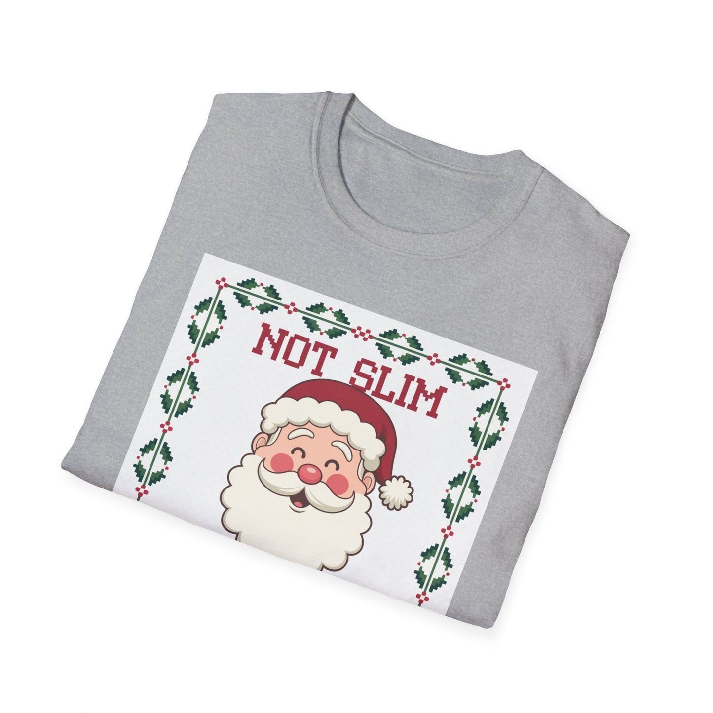 Funny Christmas T-Shirt, Holiday Humor Tee, Santa Claus Apparel, Unisex Gift, Festive Shirt, Party Wear