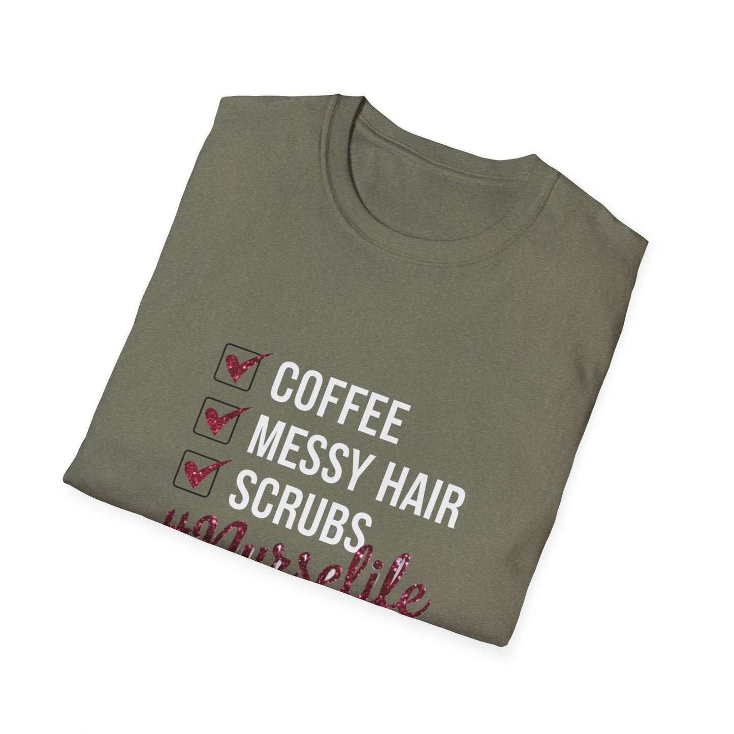 Nurse Life Unisex Softstyle T-Shirt - Perfect for Healthcare Professionals