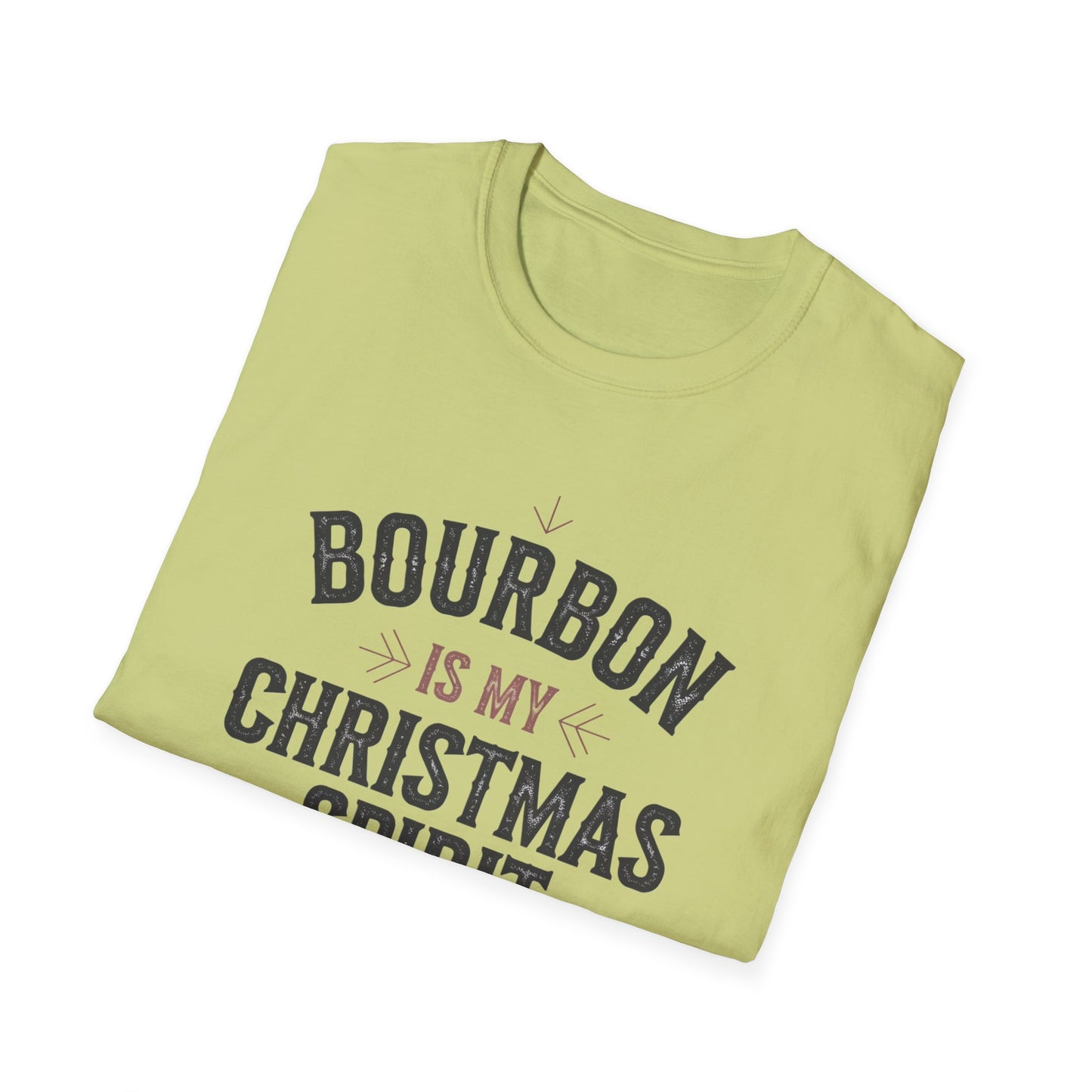 Bourbon-Themed Unisex T-Shirt | Perfect Holiday Gift, Christmas Party Attire, Festive Apparel, Gift for Bourbon Lovers