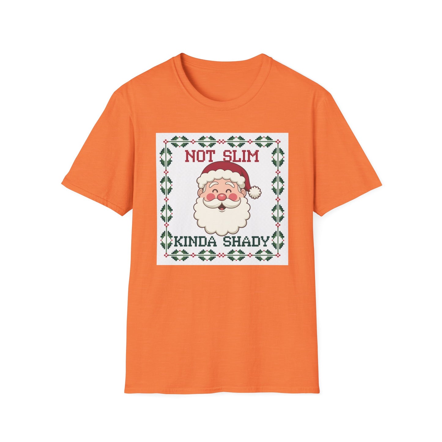 Funny Christmas T-Shirt, Holiday Humor Tee, Santa Claus Apparel, Unisex Gift, Festive Shirt, Party Wear