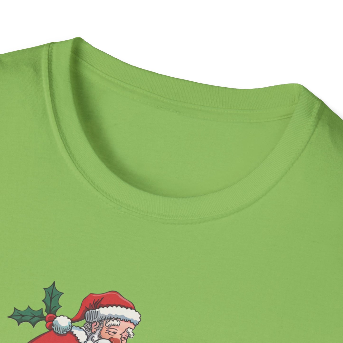 Funny Christmas T-Shirt, Santa Humor Tee, Holiday Gift, Unisex Top, Ugly Sweater Replacement, Christmas Party Shirt