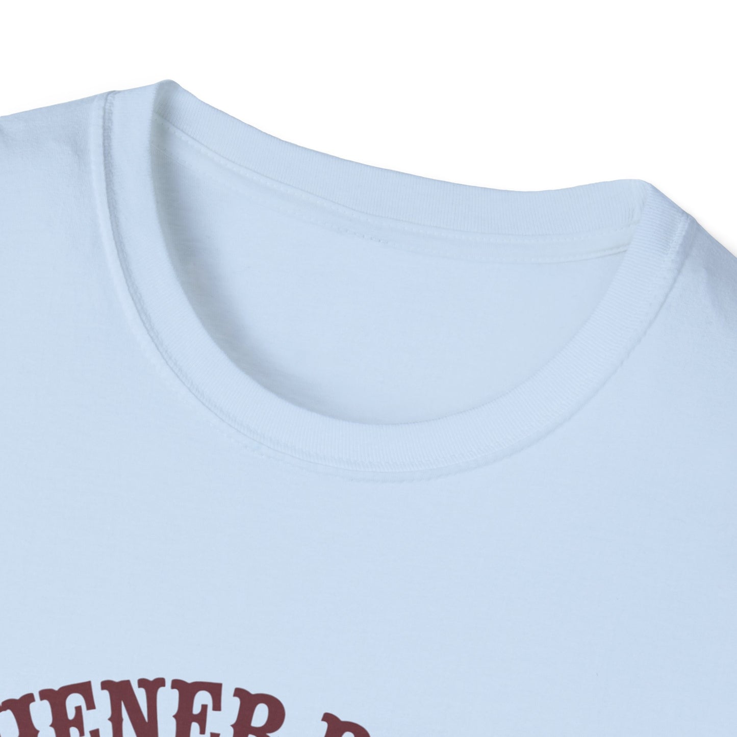 Humorous Wiener Rides Unisex T-Shirt - Fun Gift for Dog Lovers
