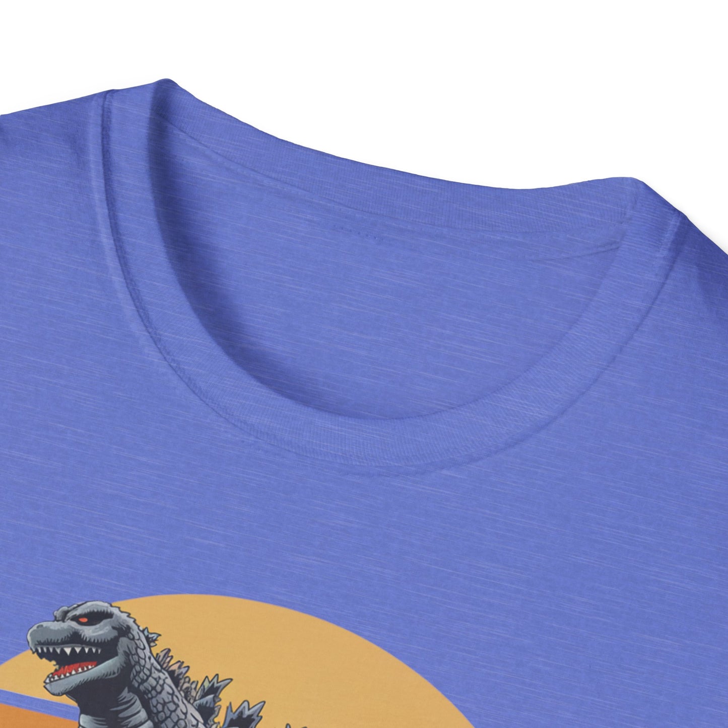 Dadzilla Tee - Unisex Softstyle T-Shirt for Dad Enthusiasts Fathers Day Gift