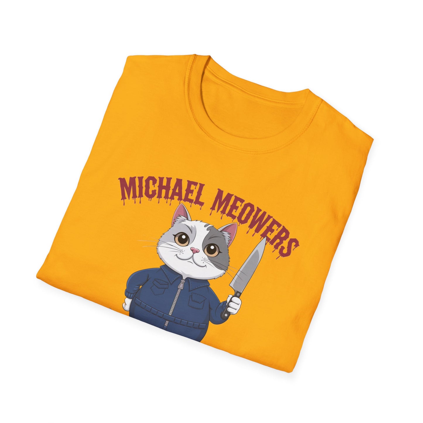 Funny Cat Graphic Tee, Unisex Softstyle T-Shirt, Pet Lovers Gift, Birthday Present, Cute Cat Shirt, Casual Wear