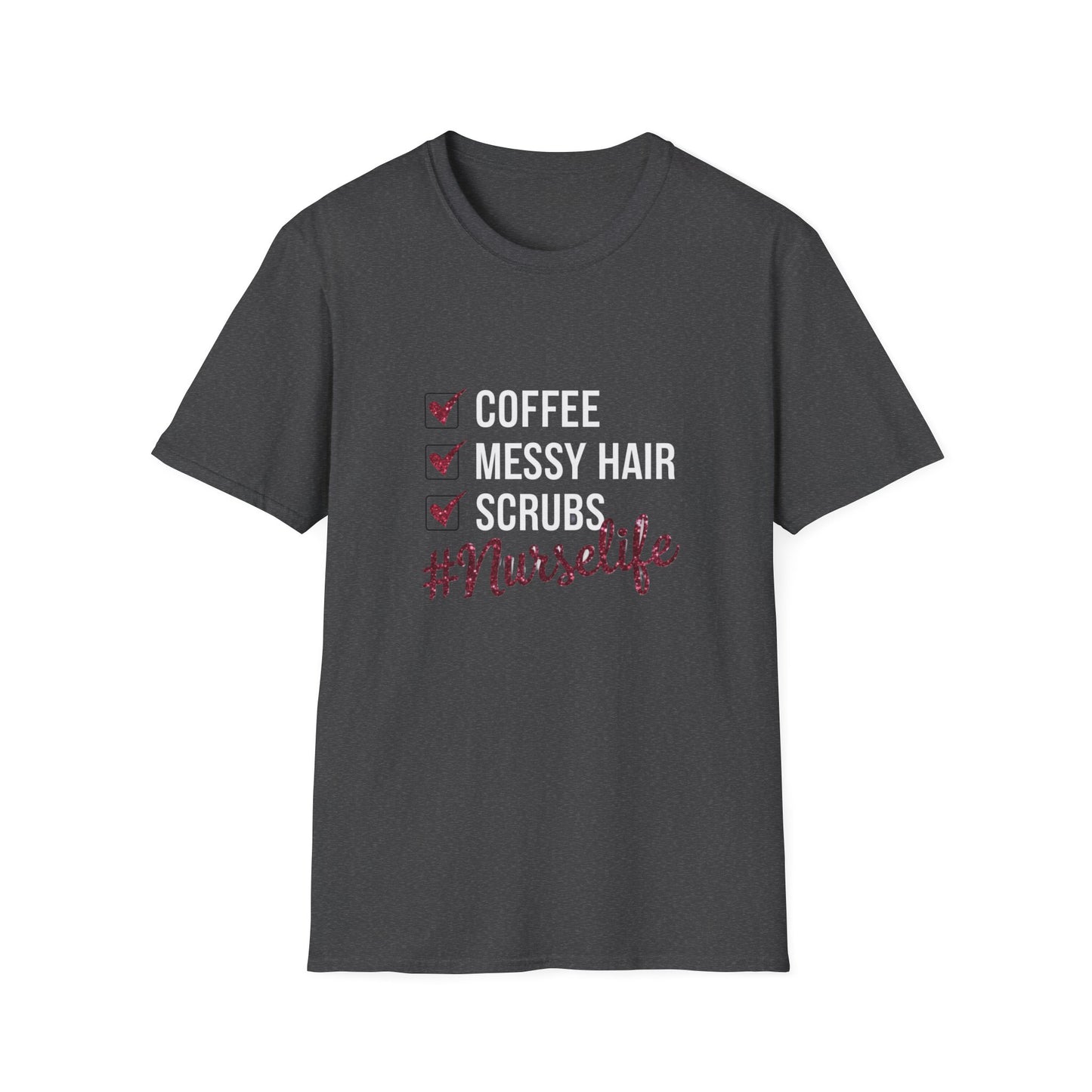 Nurse Life Unisex Softstyle T-Shirt - Perfect for Healthcare Professionals