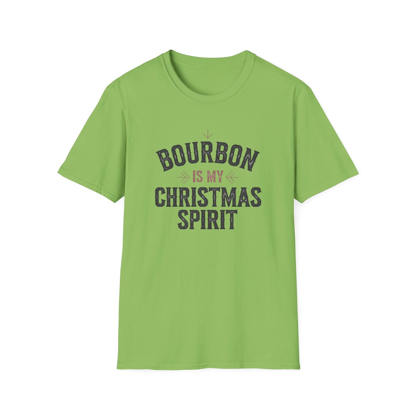 Bourbon-Themed Unisex T-Shirt | Perfect Holiday Gift, Christmas Party Attire, Festive Apparel, Gift for Bourbon Lovers