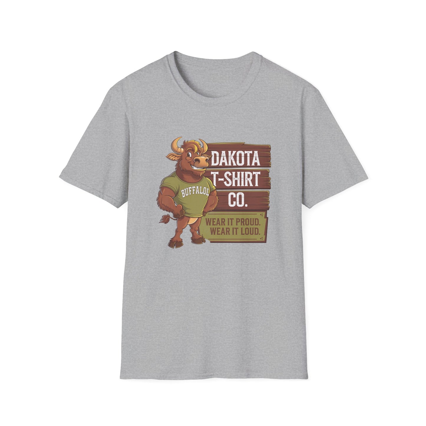 Buffalo Pride Unisex Softstyle T-Shirt - Wear It Loud