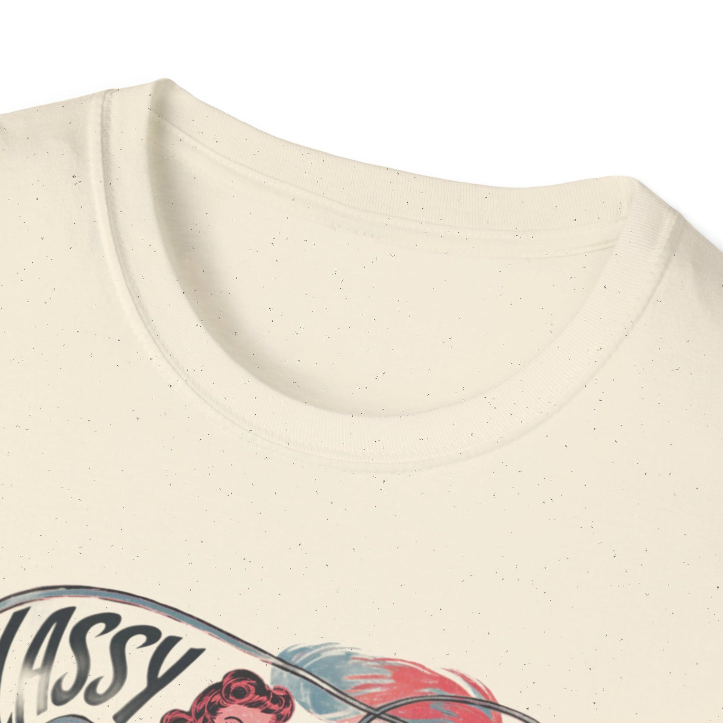 Classy & Badass Unisex T-Shirt, Vintage Chic Tee, Gift for Her, Empowerment Shirt, Casual Wear, Birthday Gift, Feminist Apparel
