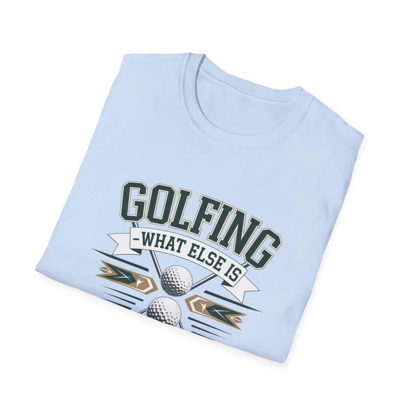 Golfing Theme Softstyle T-Shirt – Perfect for Golf Lovers!