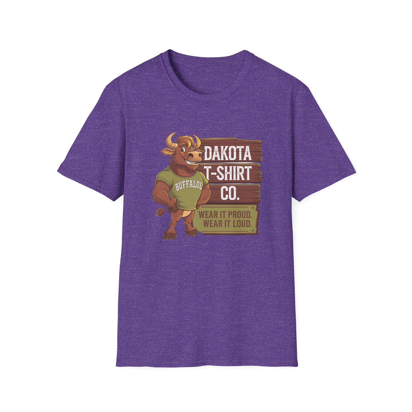 Buffalo Pride Unisex Softstyle T-Shirt - Wear It Loud