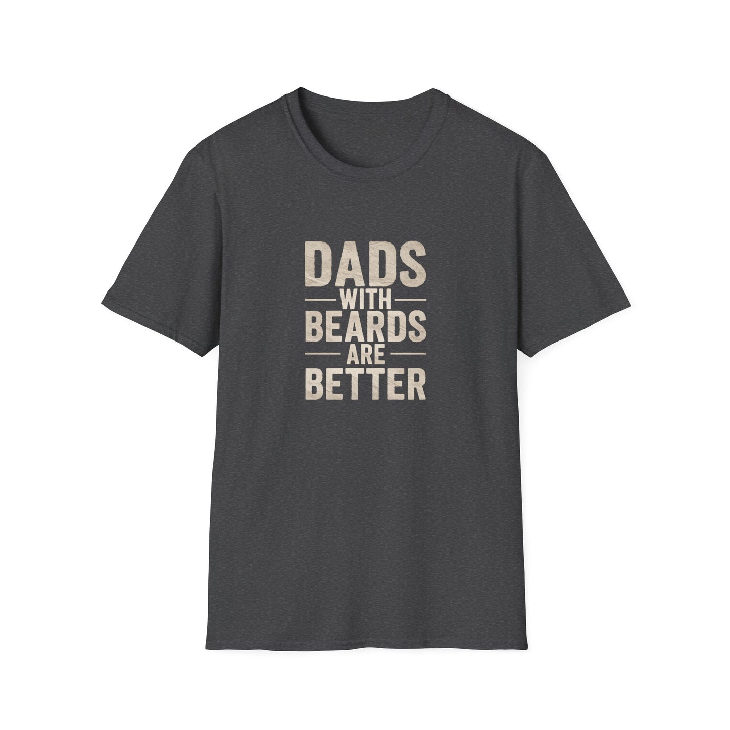 Dads with Beards Unisex Softstyle T-Shirt - Perfect Gift for Father's Day