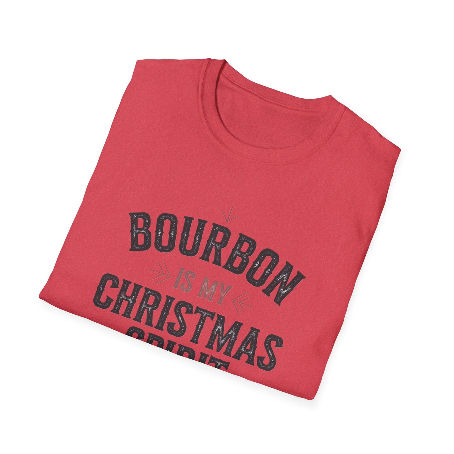 Bourbon-Themed Unisex T-Shirt | Perfect Holiday Gift, Christmas Party Attire, Festive Apparel, Gift for Bourbon Lovers